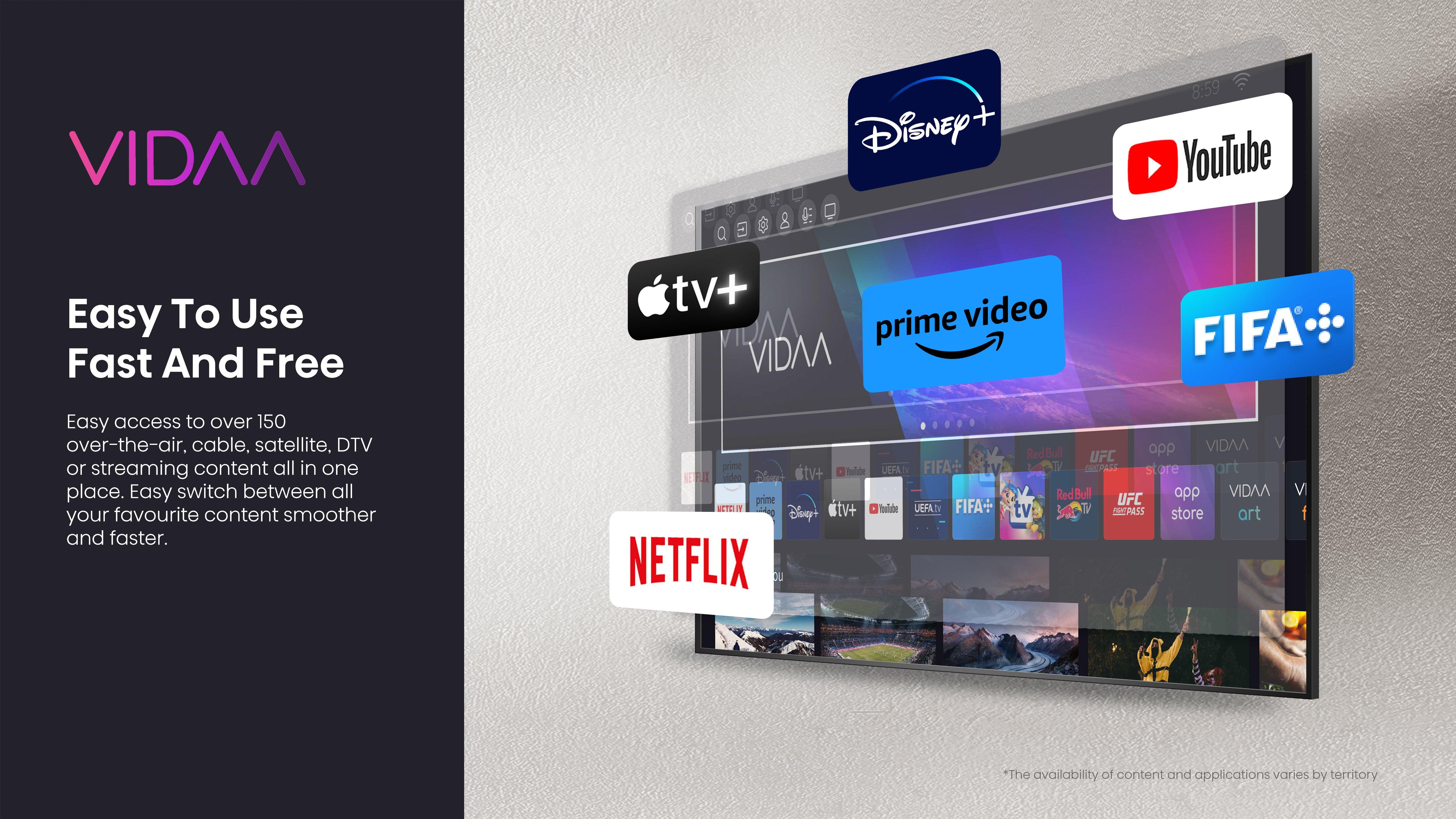 Hisense 32A4KTUK 32" HDR Smart TV - Black thumbnail image