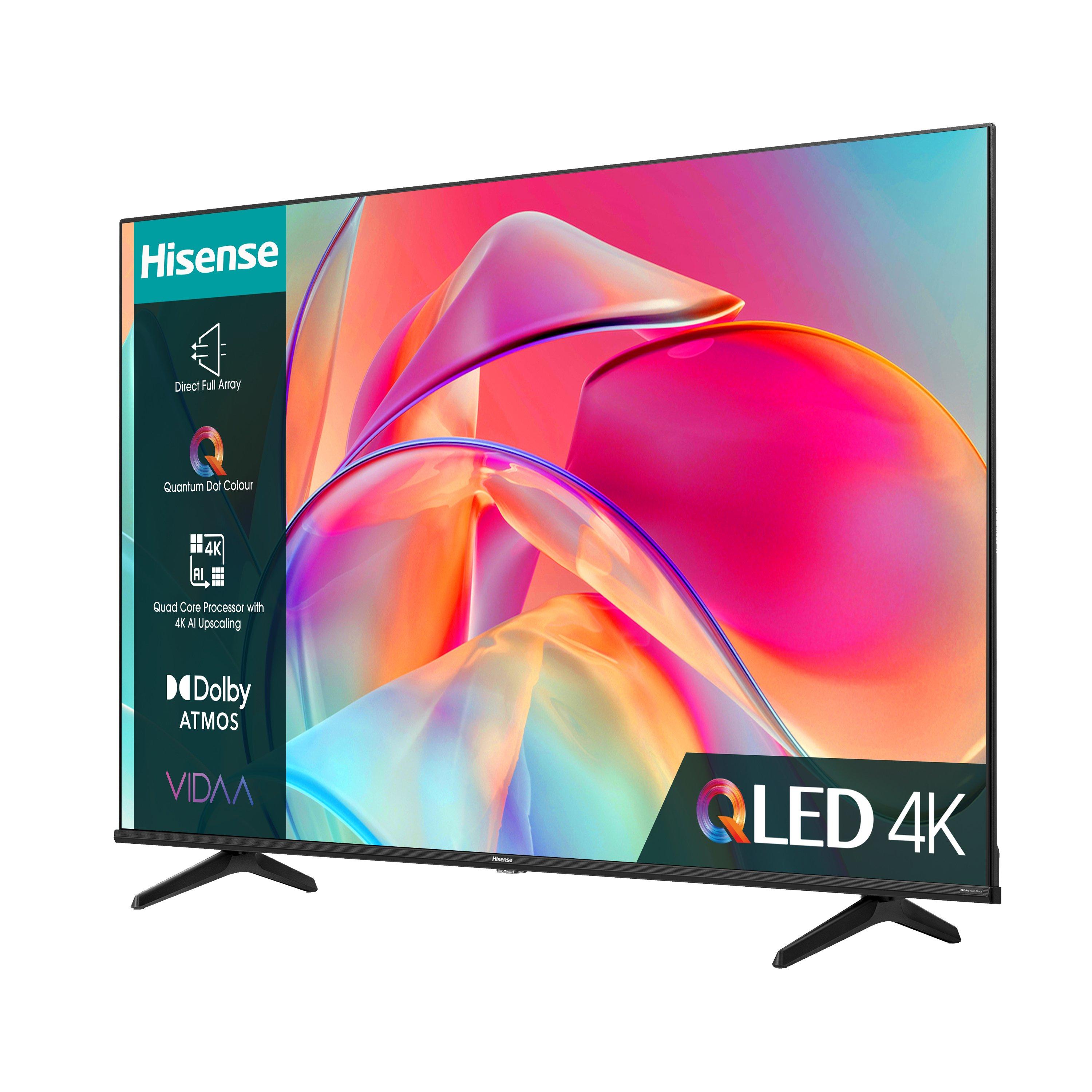 Hisense 50E7KQTUK 50" 4K Ultra HD QLED Smart TV thumbnail image