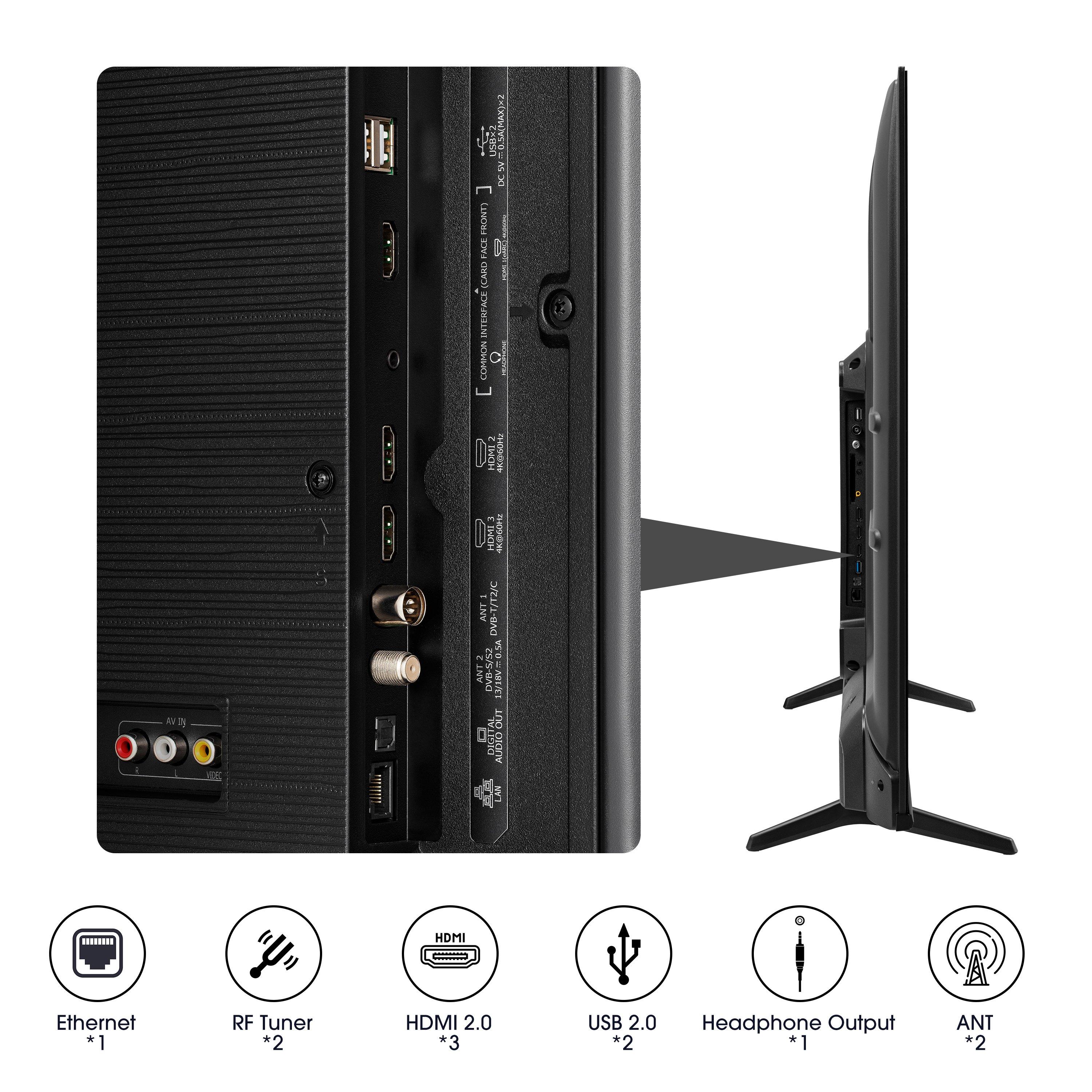 Hisense 55E7KQTUK 55" 4K Ultra HD QLED Smart TV thumbnail image