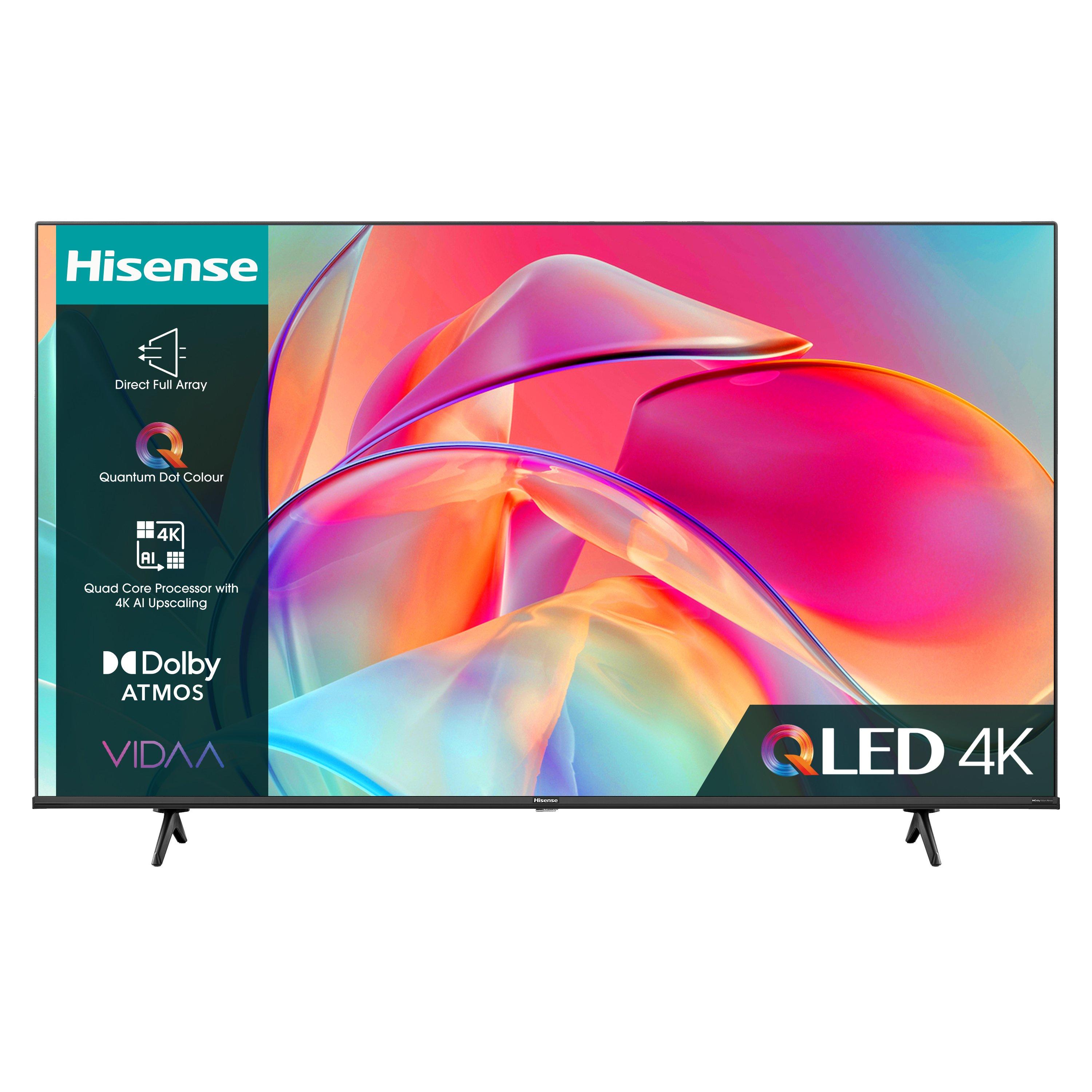 Hisense 55E7KQTUK 55" 4K Ultra HD QLED Smart TV thumbnail image