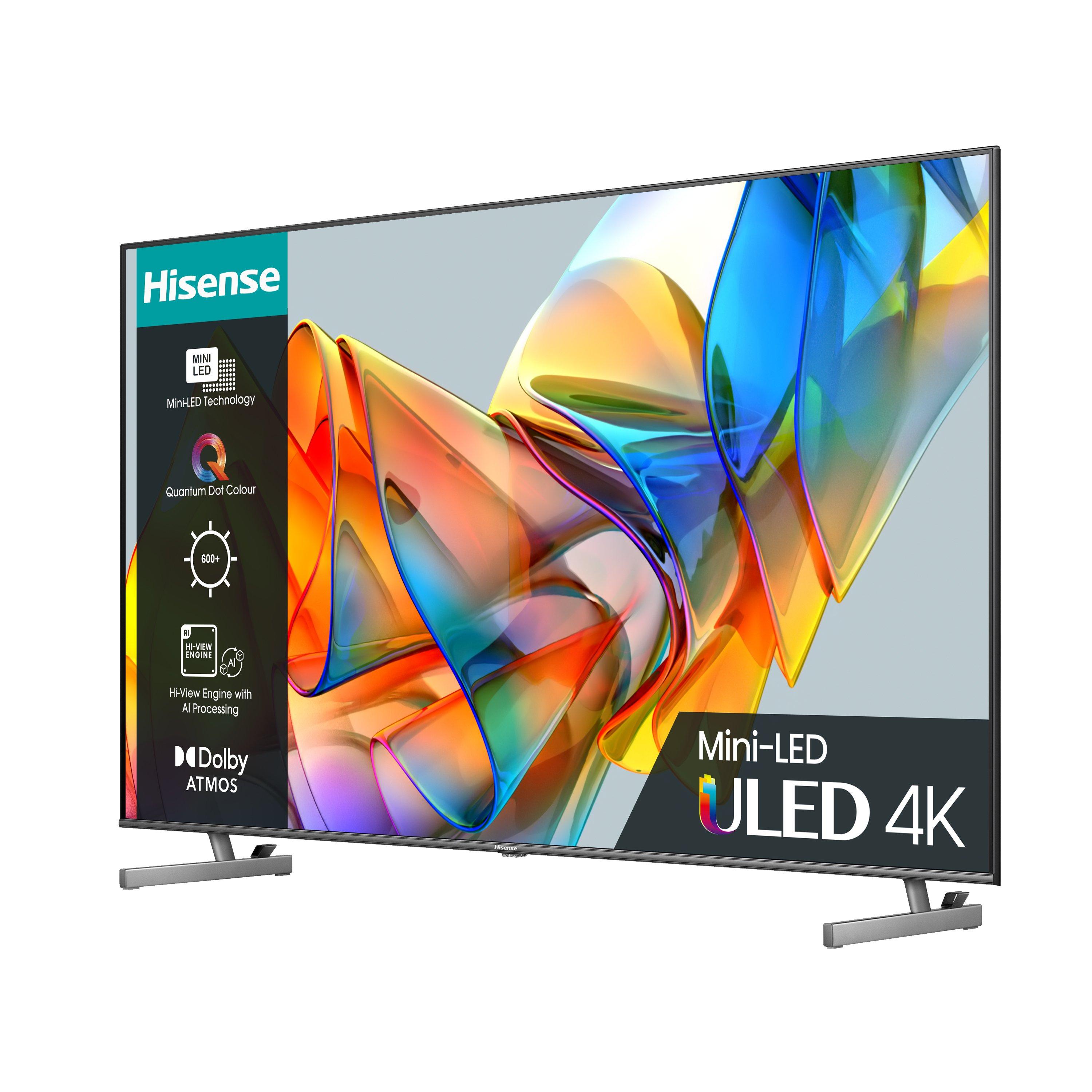 Hisense 55U6KQTUK 55" 4K Ultra HD Mini-LED Smart TV thumbnail image