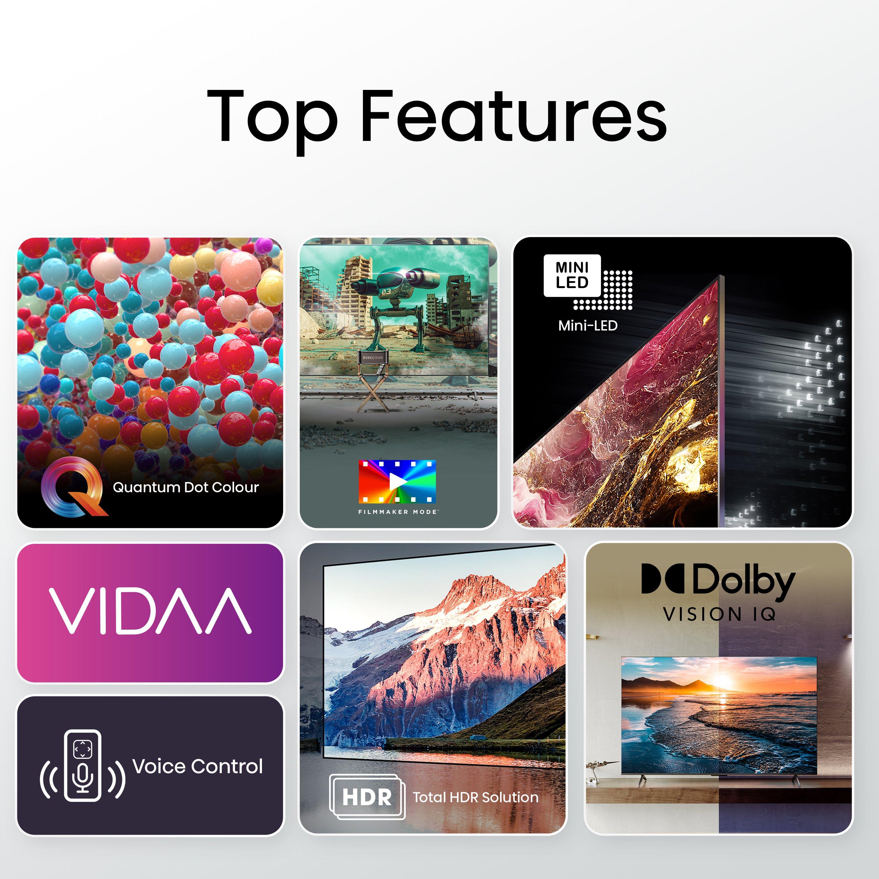 Hisense 55U6KQTUK 55" 4K Ultra HD Mini-LED Smart TV thumbnail image