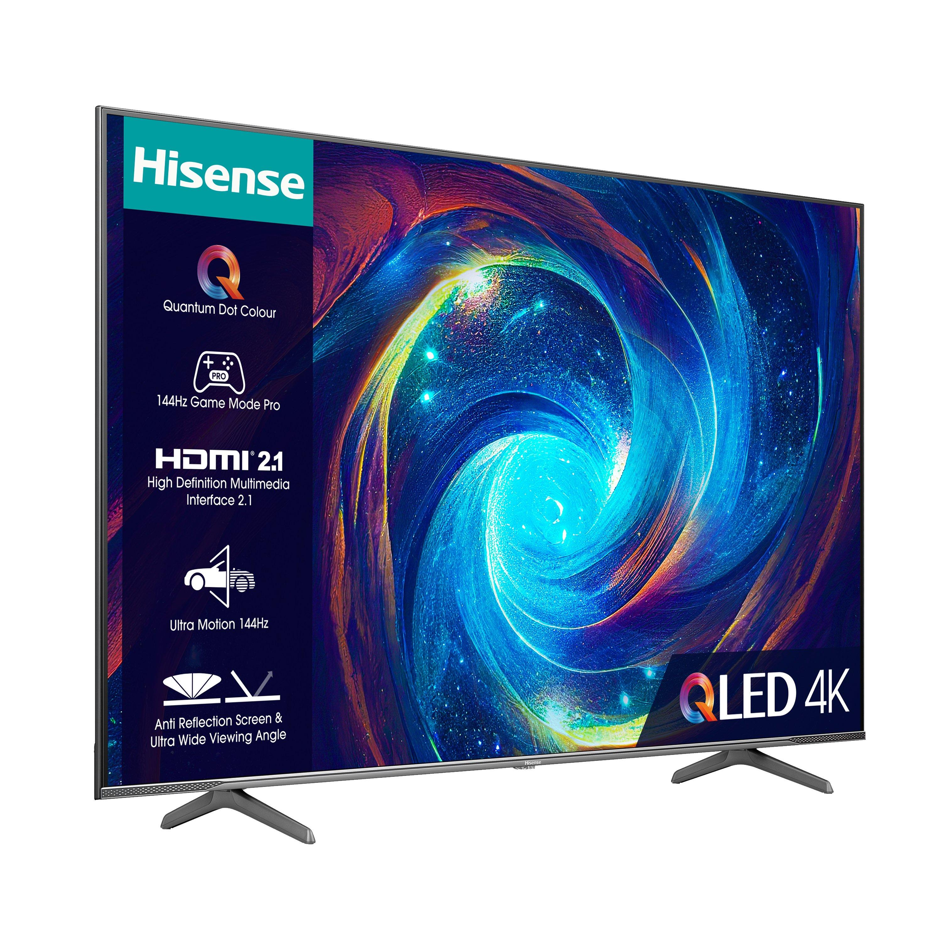 Hisense 75E7KQTUKPRO 75" 4K Ultra HD QLED Smart TV thumbnail image