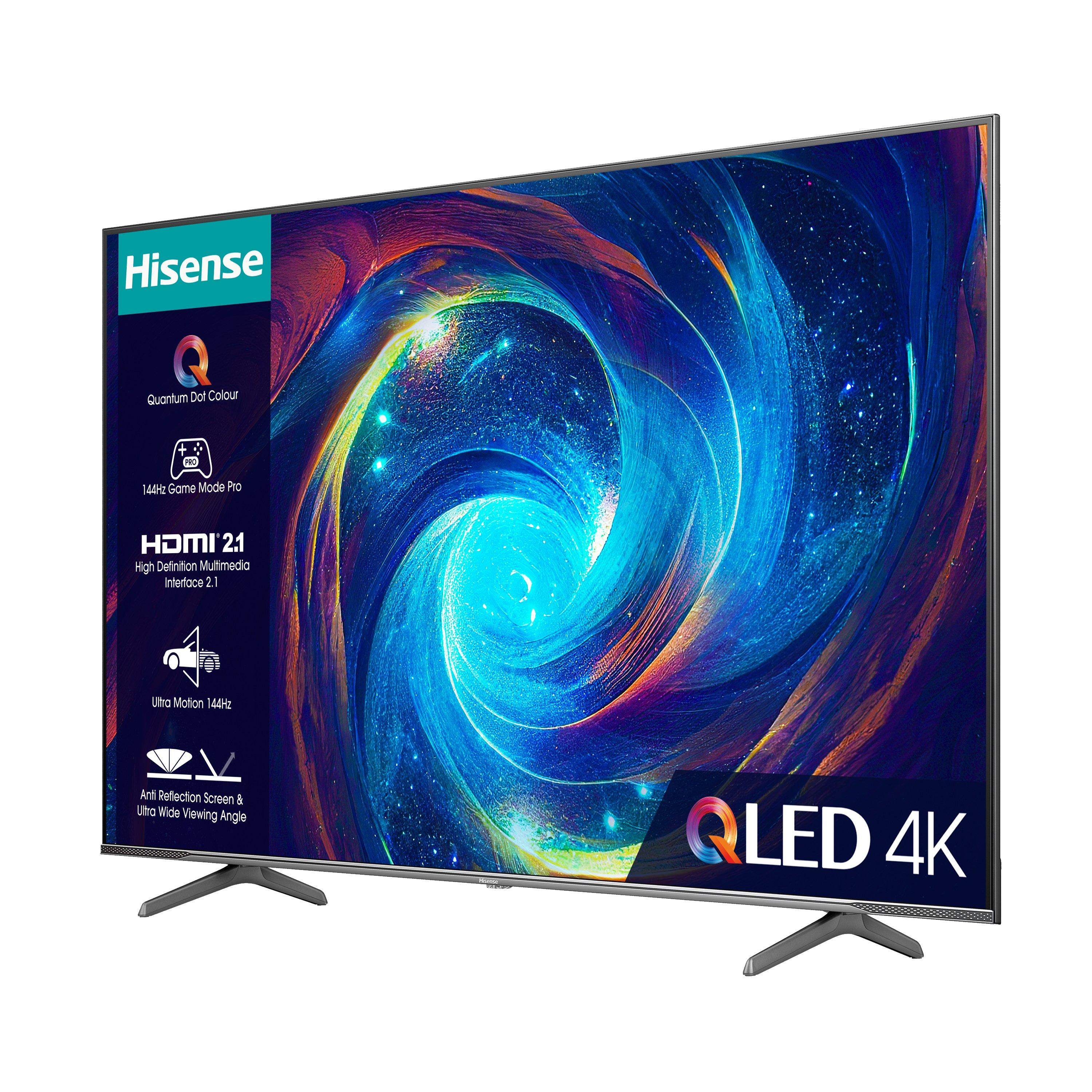 Hisense 75E7KQTUKPRO 75" 4K Ultra HD QLED Smart TV thumbnail image