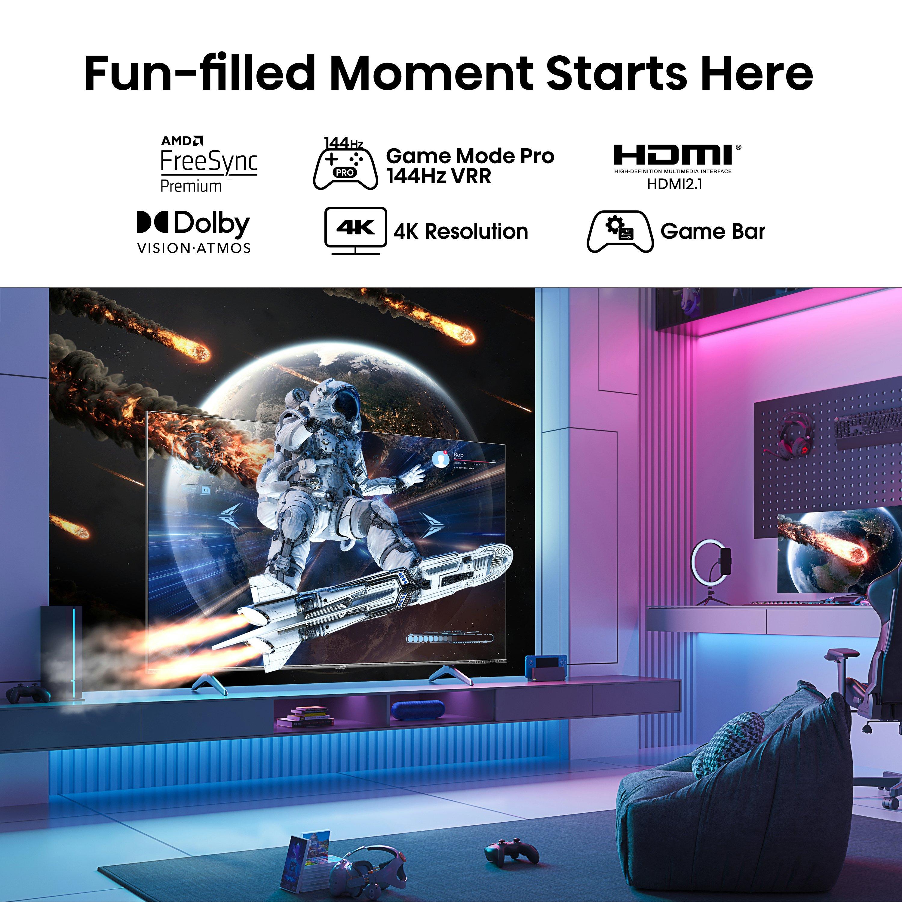 Hisense 75E7KQTUKPRO 75" 4K Ultra HD QLED Smart TV thumbnail image