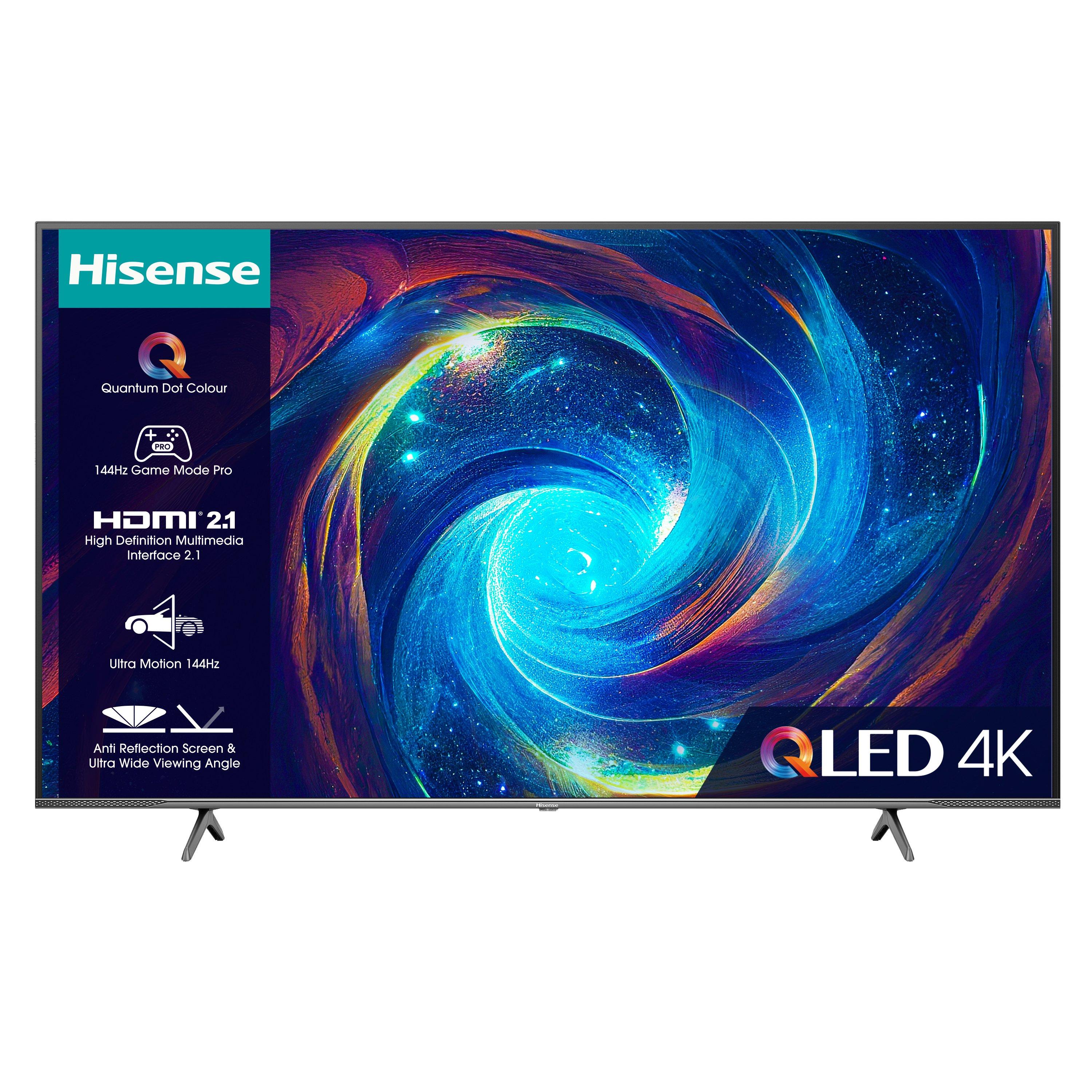 Hisense 75E7KQTUKPRO 75" 4K Ultra HD QLED Smart TV thumbnail image