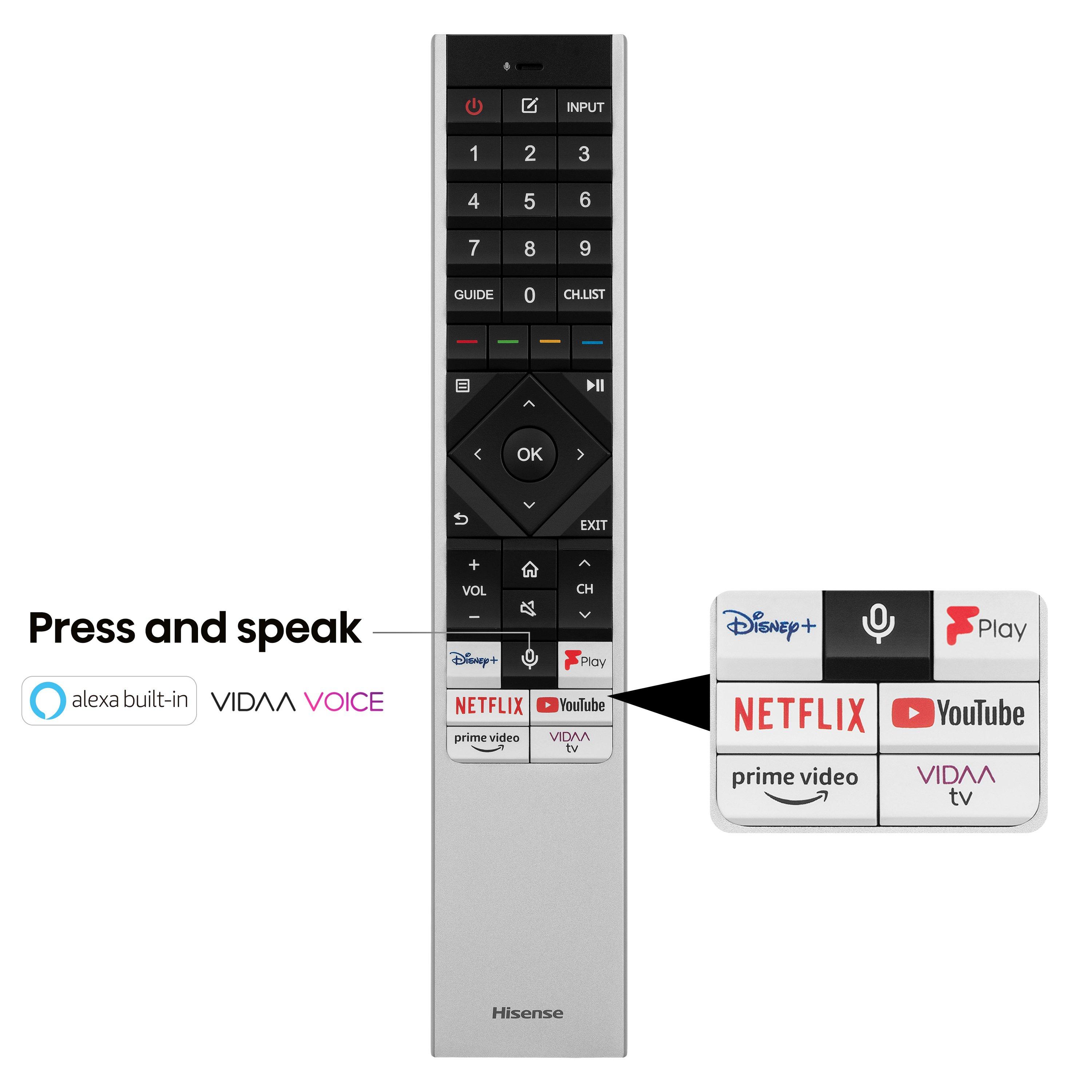 Hisense 75U7KQTUK 75" 4K Ultra HD Mini-LED Smart TV thumbnail image