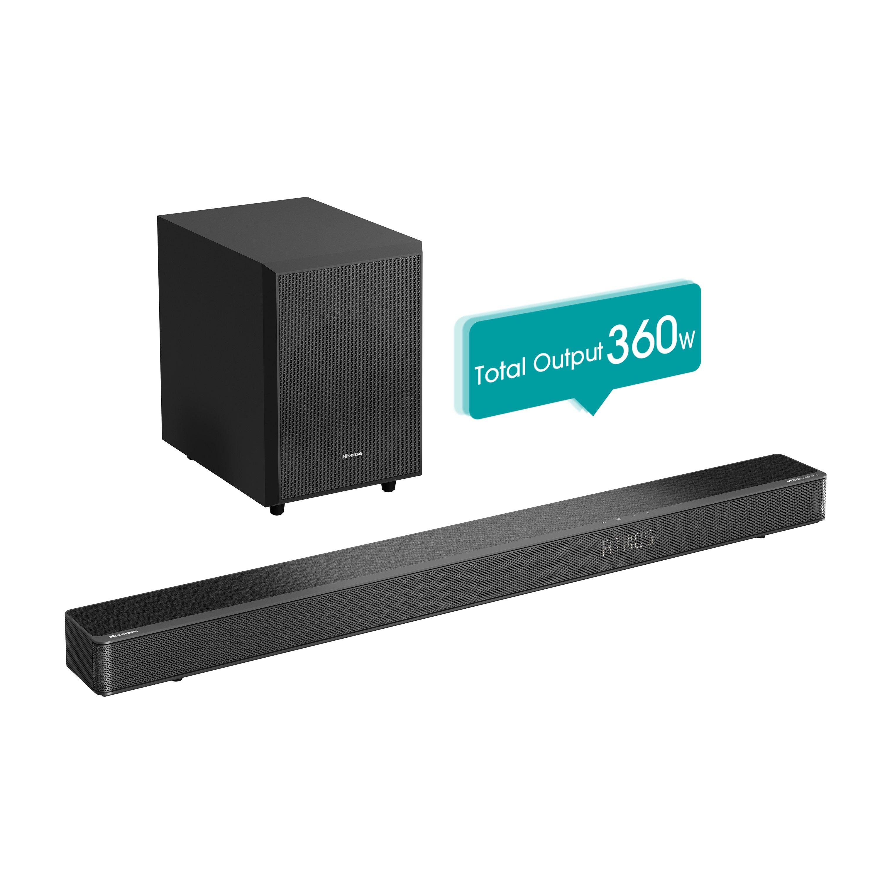 Hisense AX3120G Wireless Soundbar - Black  thumbnail image