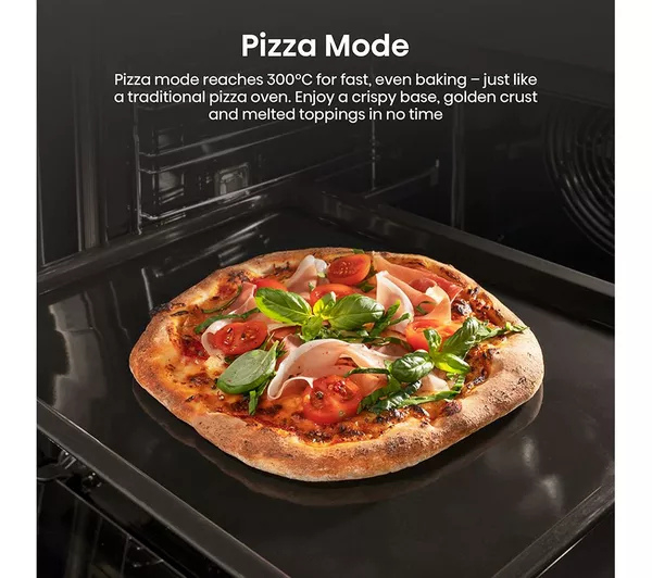 Hisense BI622ABPGUK  Built In Electric Single Steam, Plug & Play Oven - Jet Black thumbnail image