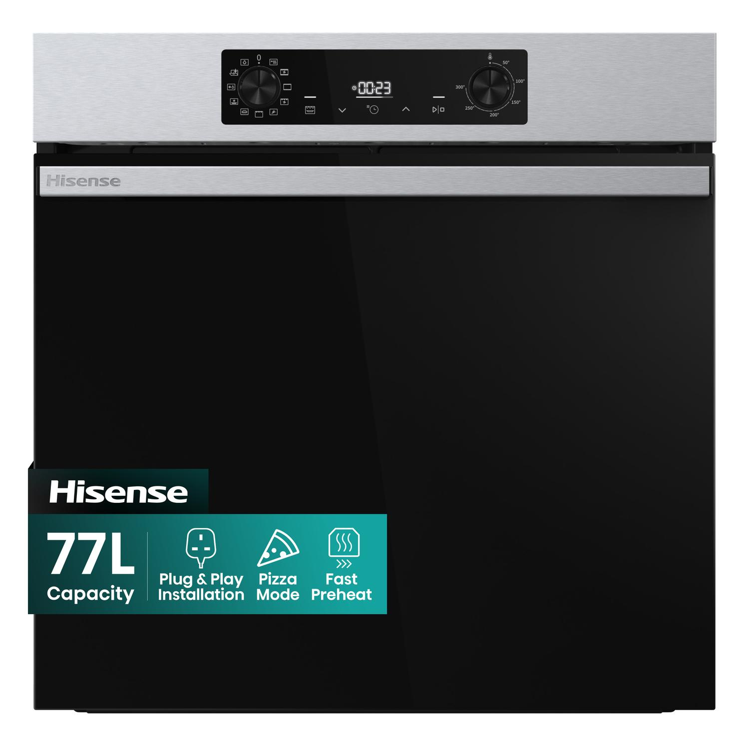 Hisense BI622AXPGUK 59.5cm Built In Electric Single Oven  thumbnail image