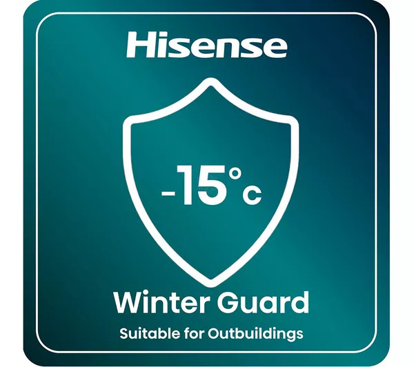 Hisense FUV124D4AWE Integrated Under Counter Freezer with Fixed Door Fixing Kit thumbnail image