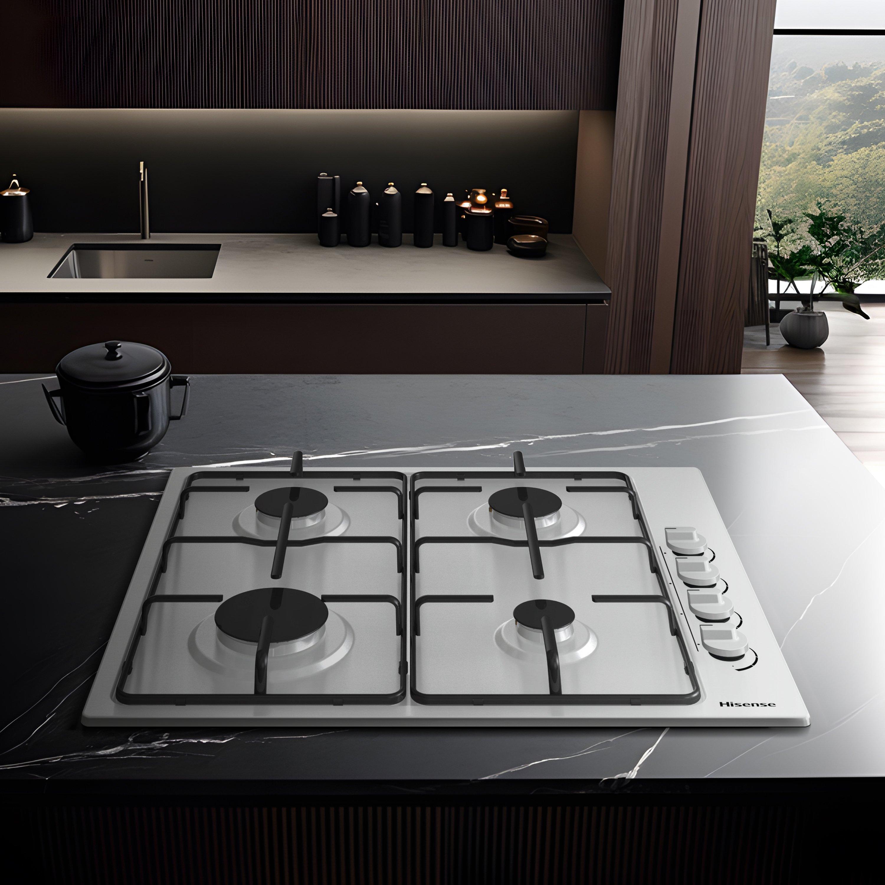 Hisense GM642XHS 60cm Gas Hob thumbnail image