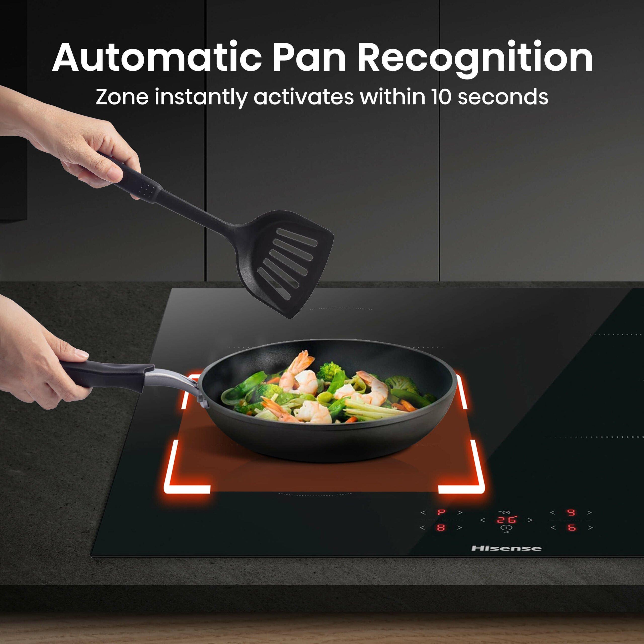 Hisense HI6401BSC 59.5cm Induction Hob - Black thumbnail image