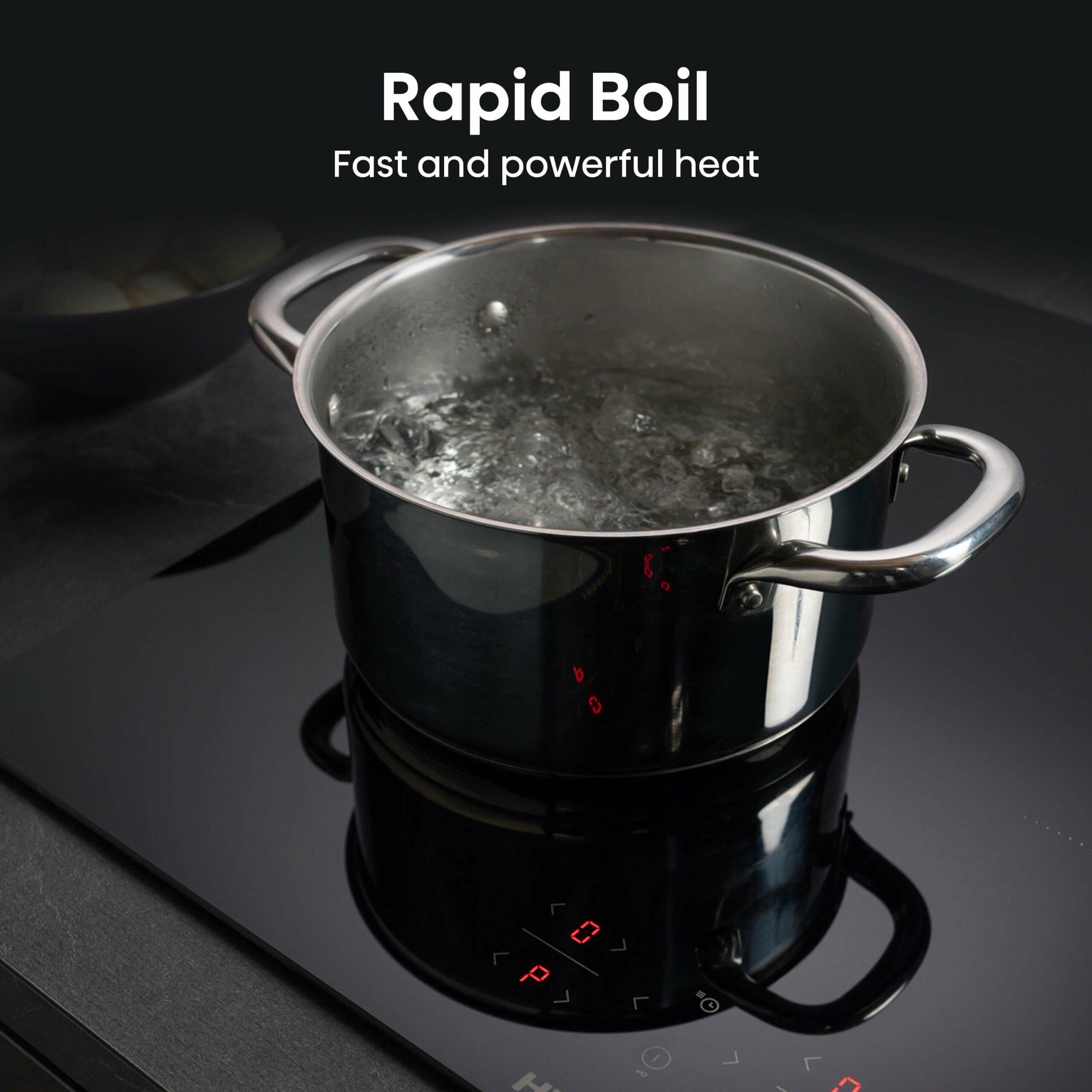 Hisense HI6401BSC 59.5cm Induction Hob - Black thumbnail image