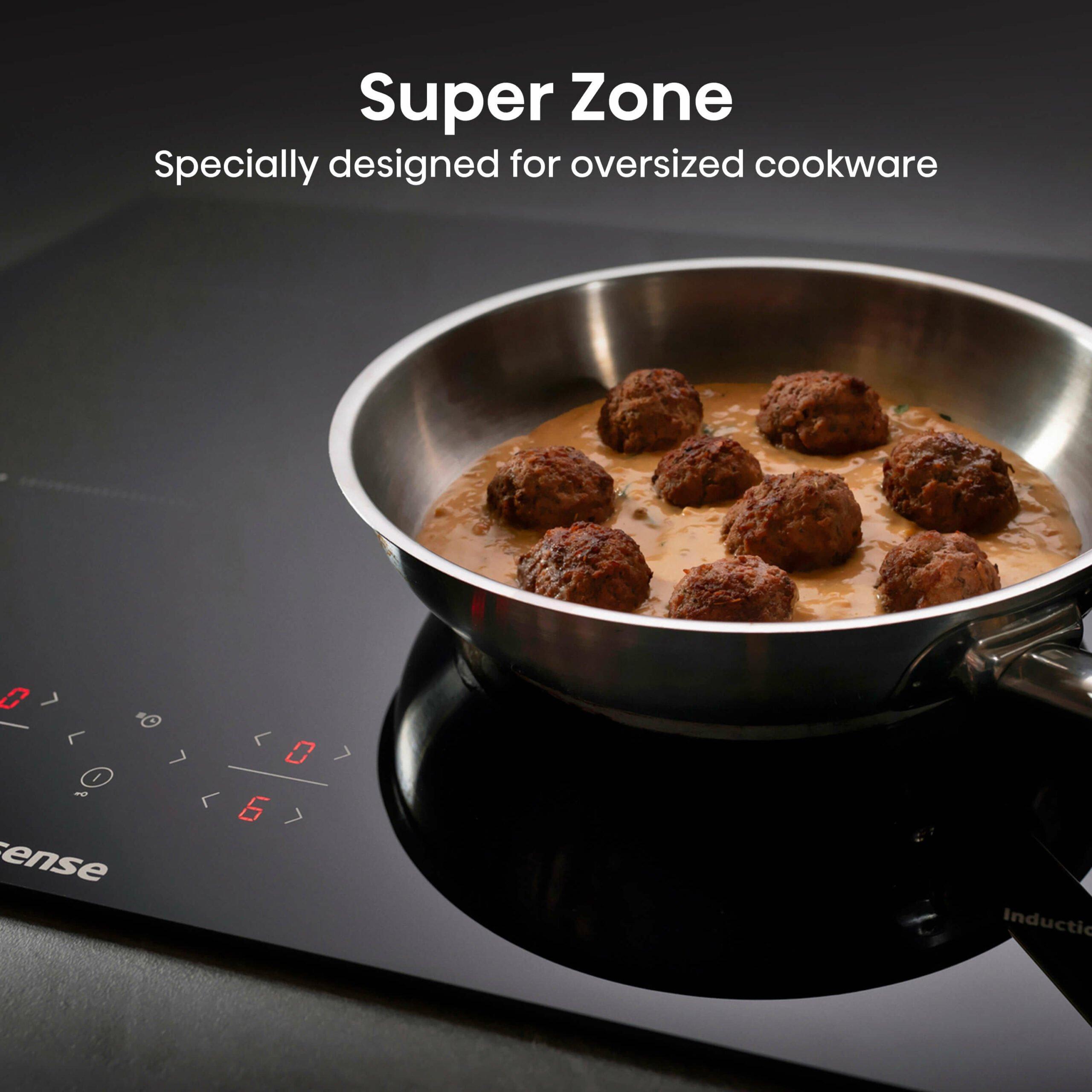 Hisense HI6401BSC 59.5cm Induction Hob - Black thumbnail image
