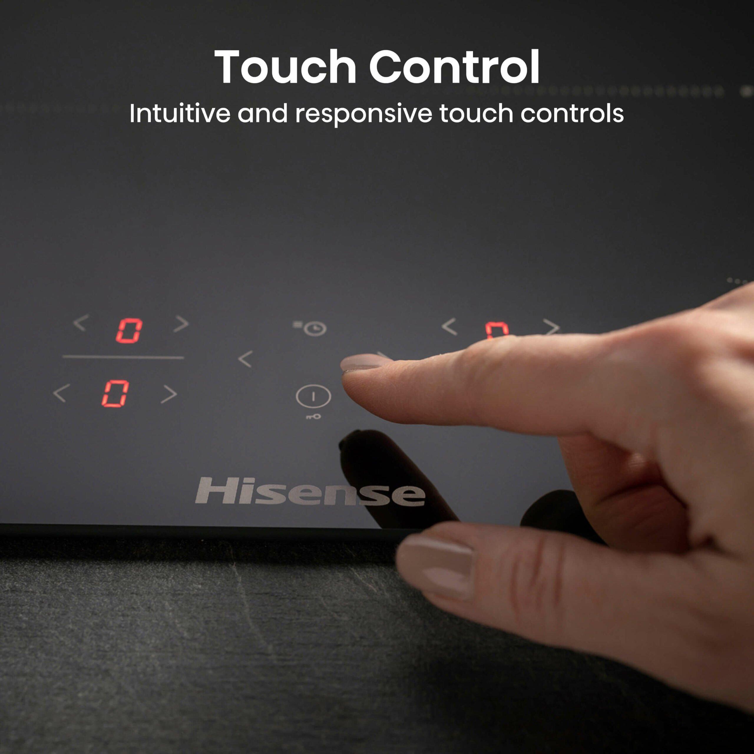 Hisense HI6401BSC 59.5cm Induction Hob - Black thumbnail image