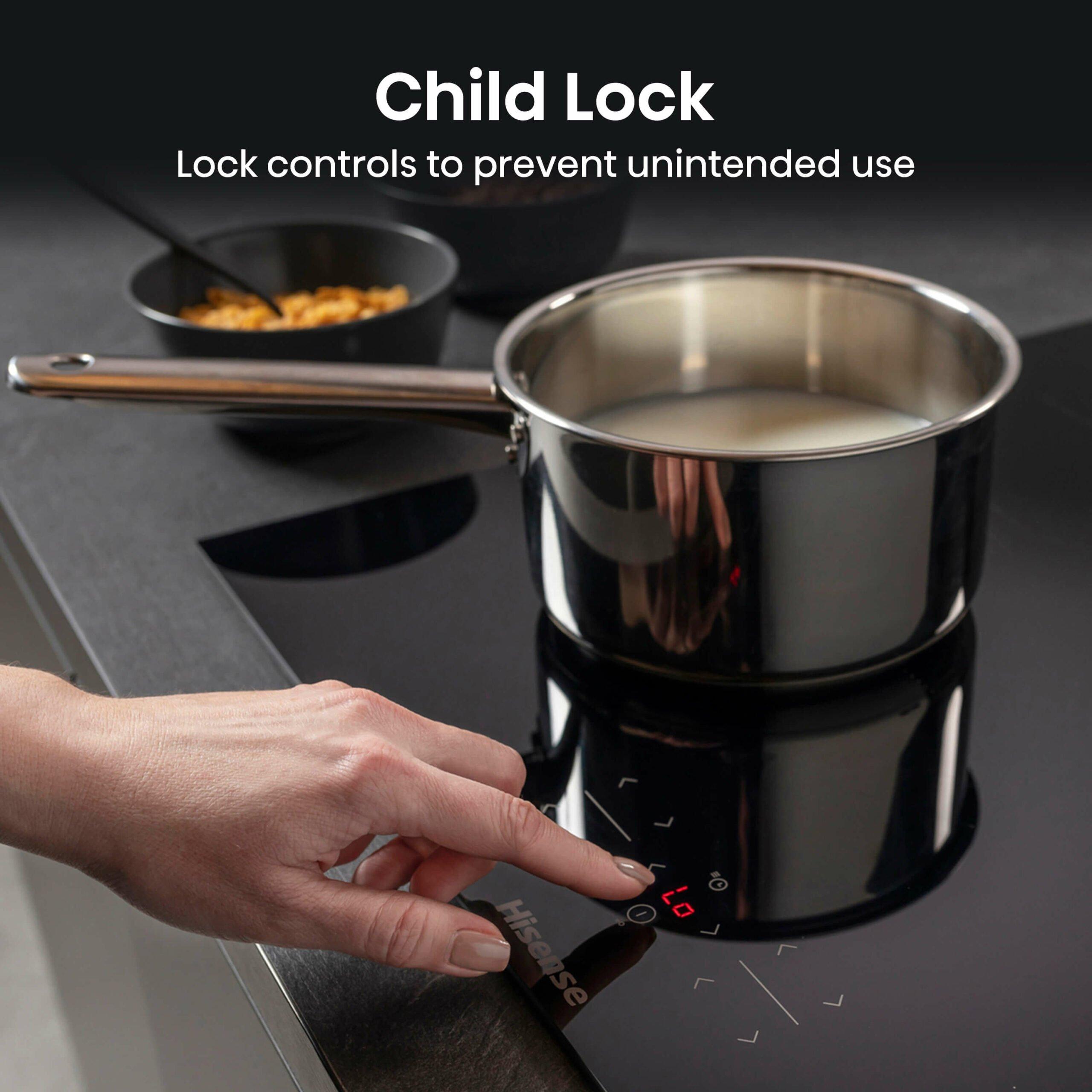 Hisense HI6401BSC 59.5cm Induction Hob - Black thumbnail image