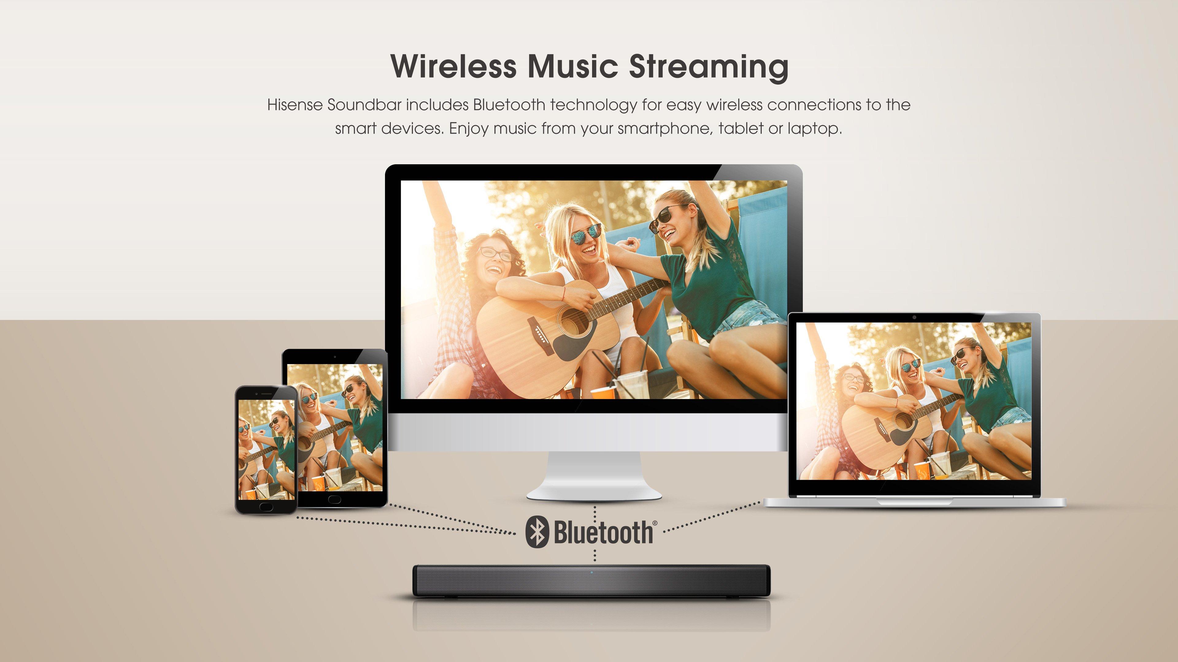 Hisense HS214 Soundbar - Black  thumbnail image
