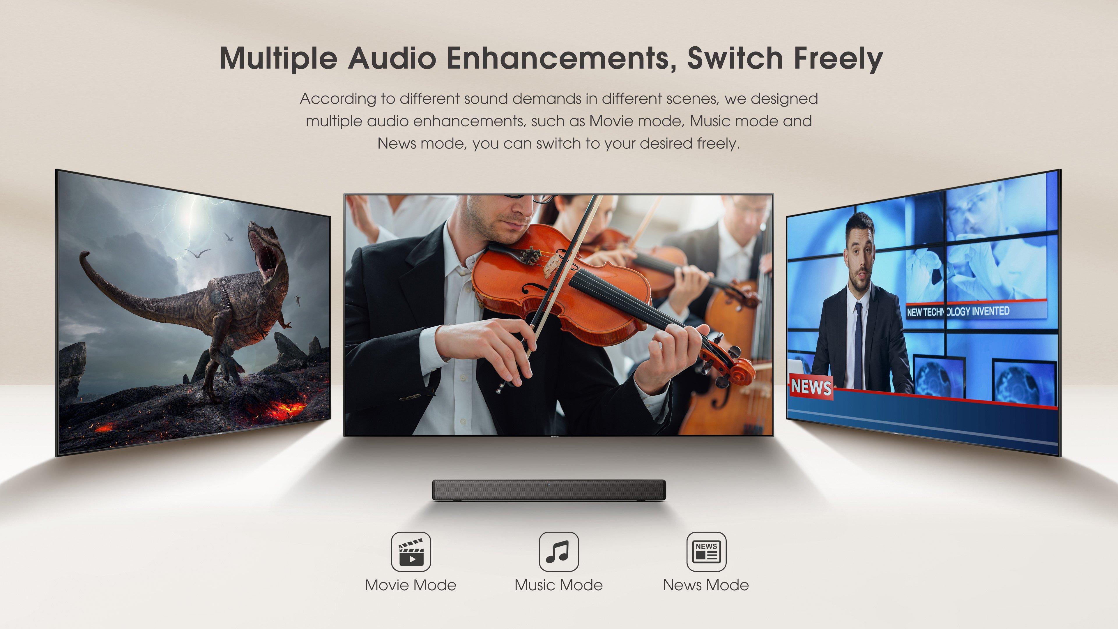 Hisense HS214 Soundbar - Black  thumbnail image