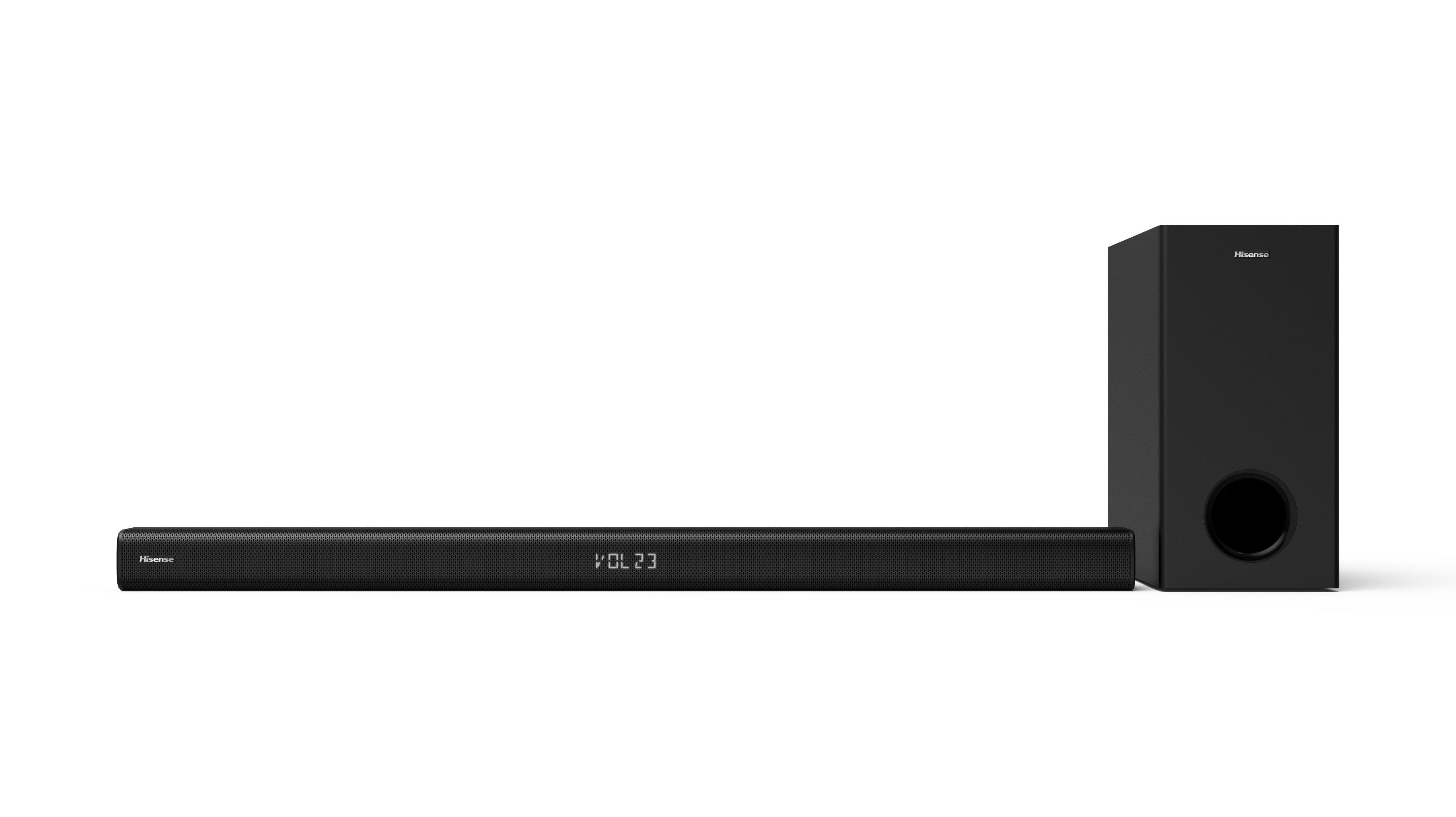 Hisense HS218 Wireless Soundbar - Black  thumbnail image