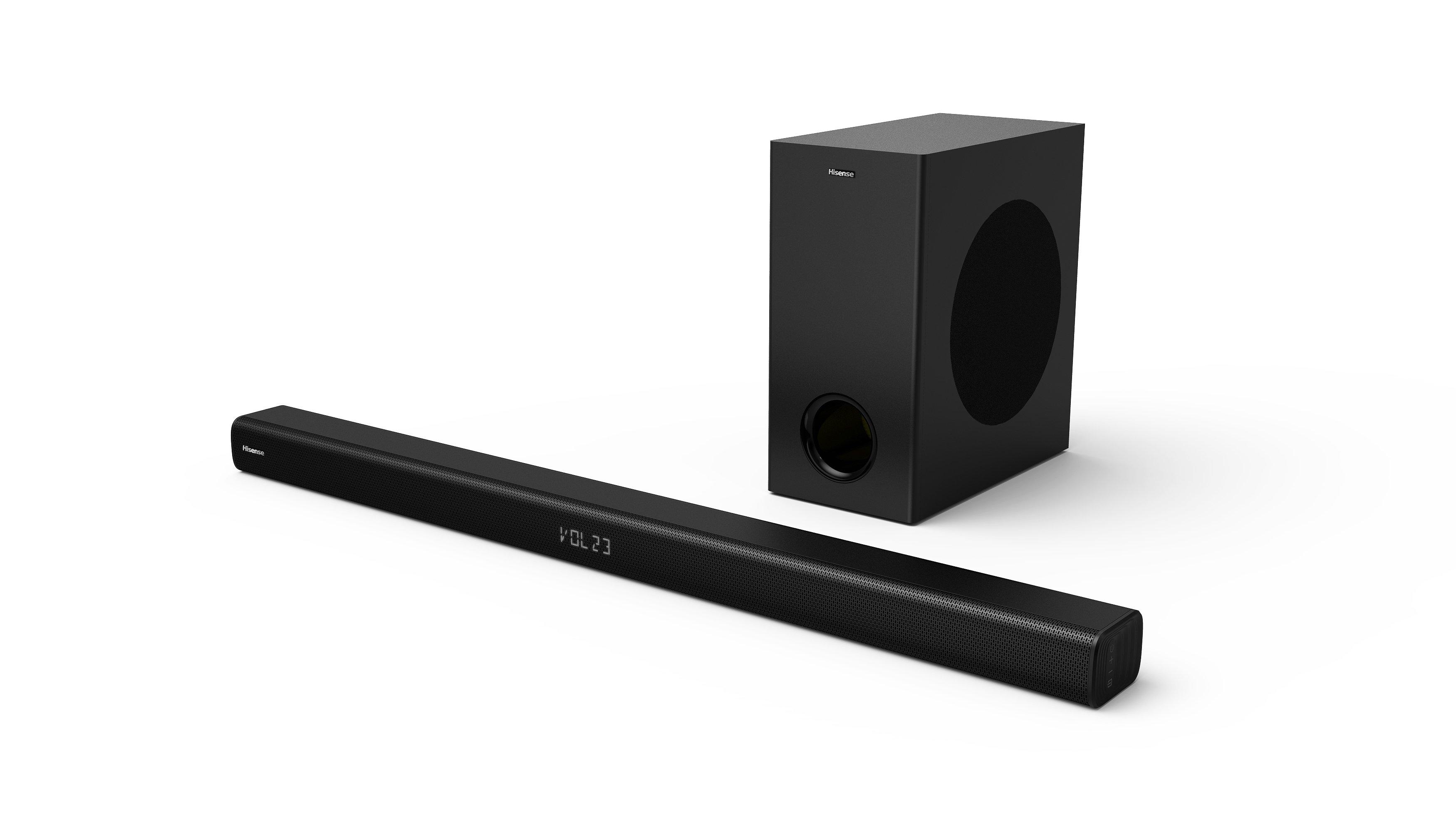 Hisense HS218 Wireless Soundbar - Black  thumbnail image