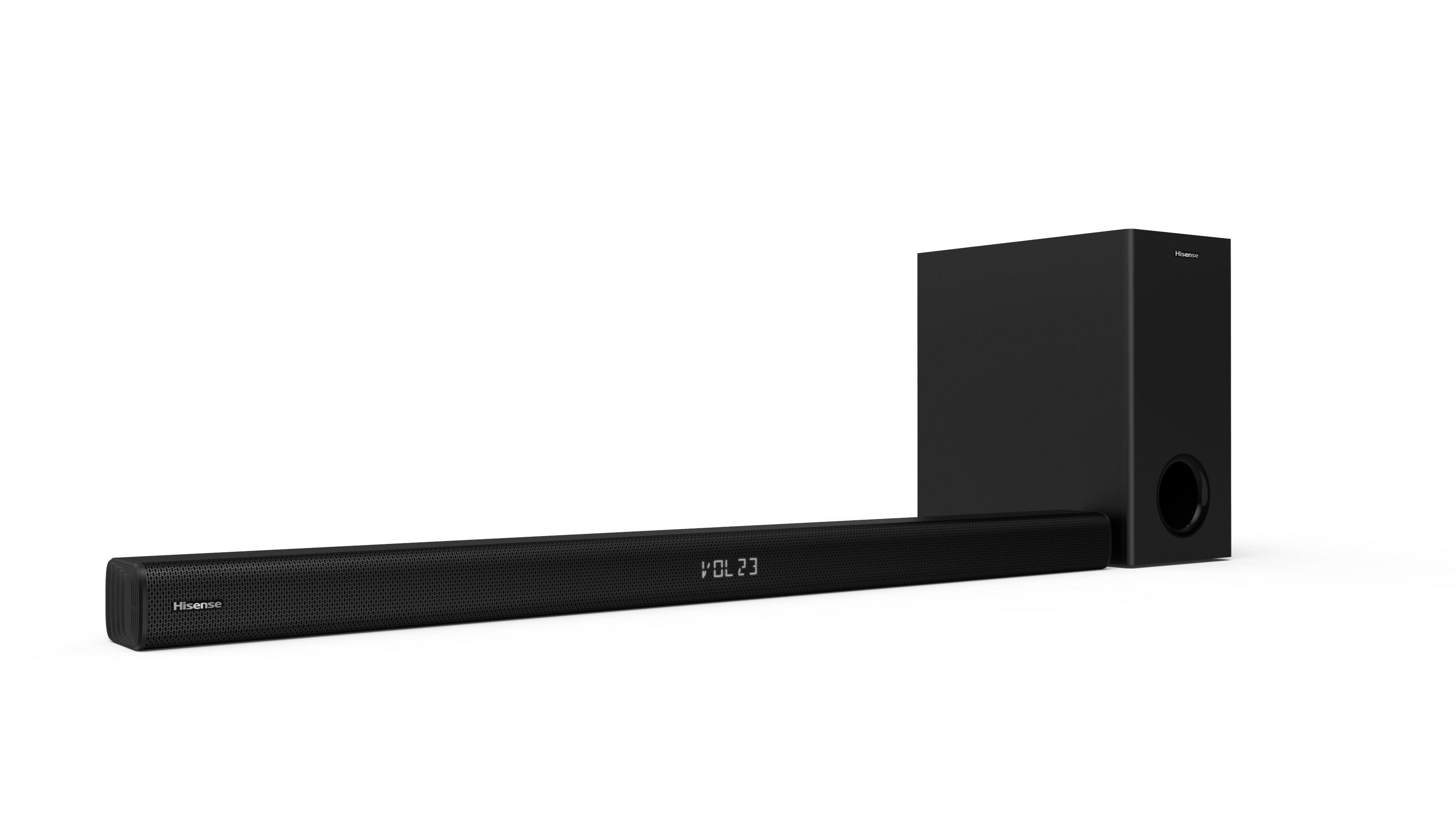 Hisense HS218 Wireless Soundbar - Black  thumbnail image