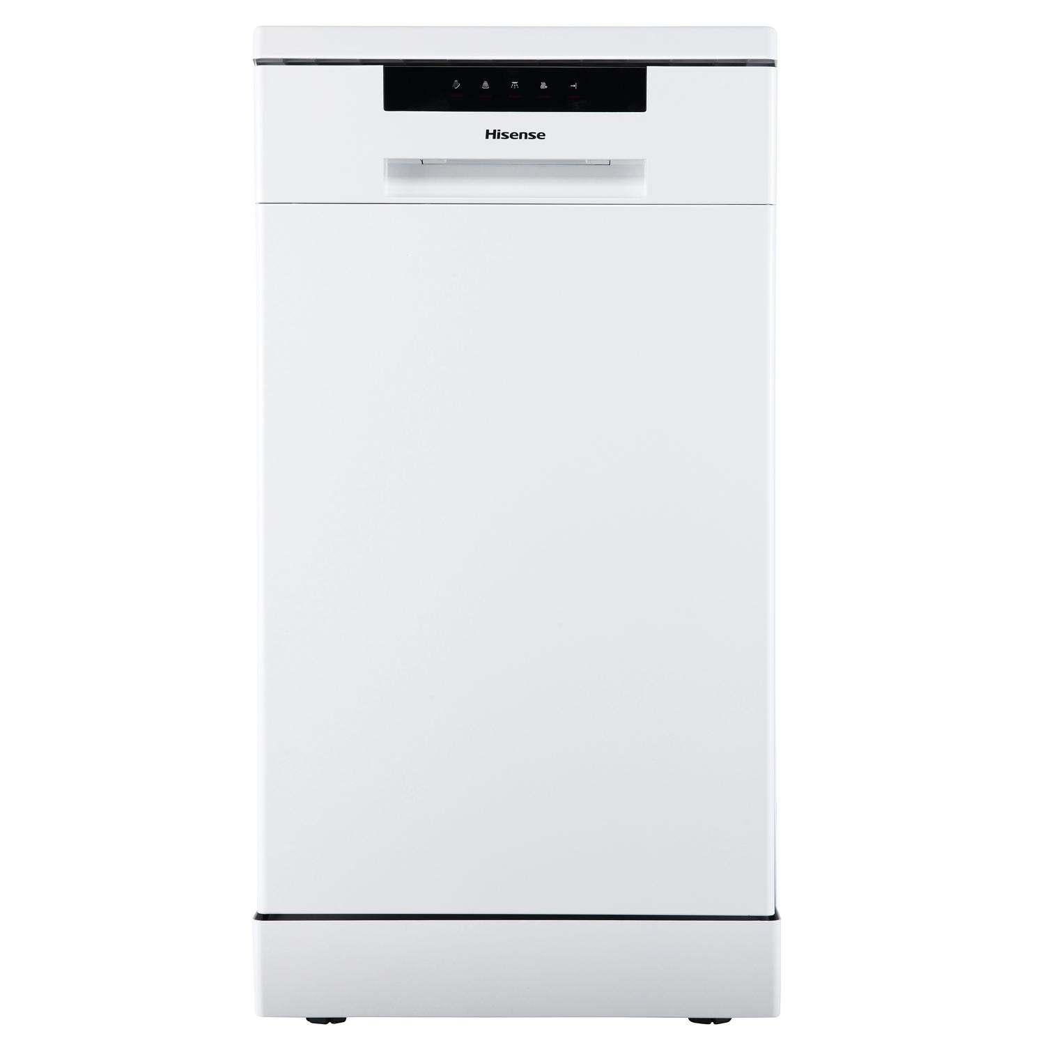 Hisense HS523E15WUK Slimline Dishwasher - White - 10 Place Settings thumbnail image