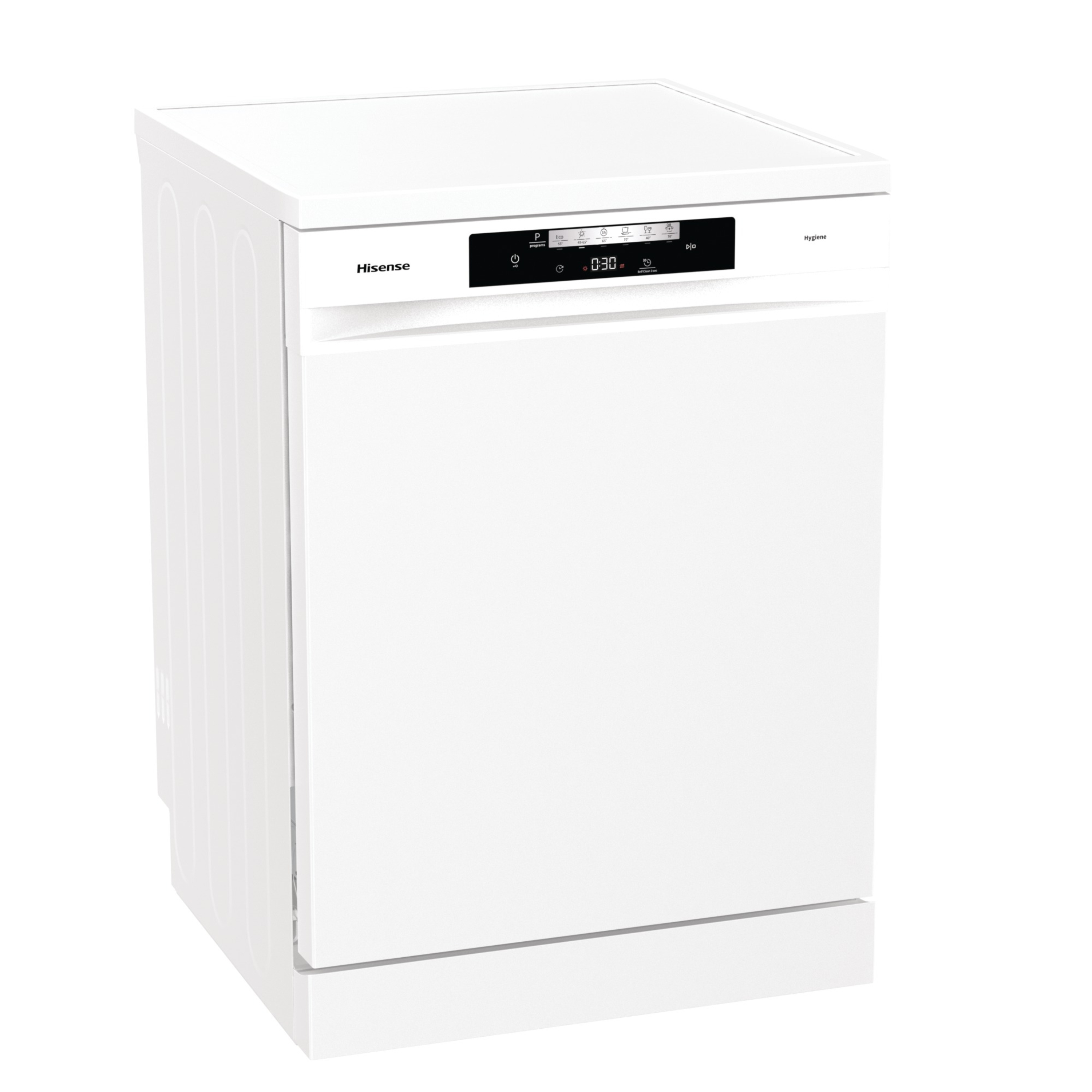 Hisense HS642D90WUK Full-Size Dishwasher - White - 14 Place Settings thumbnail image