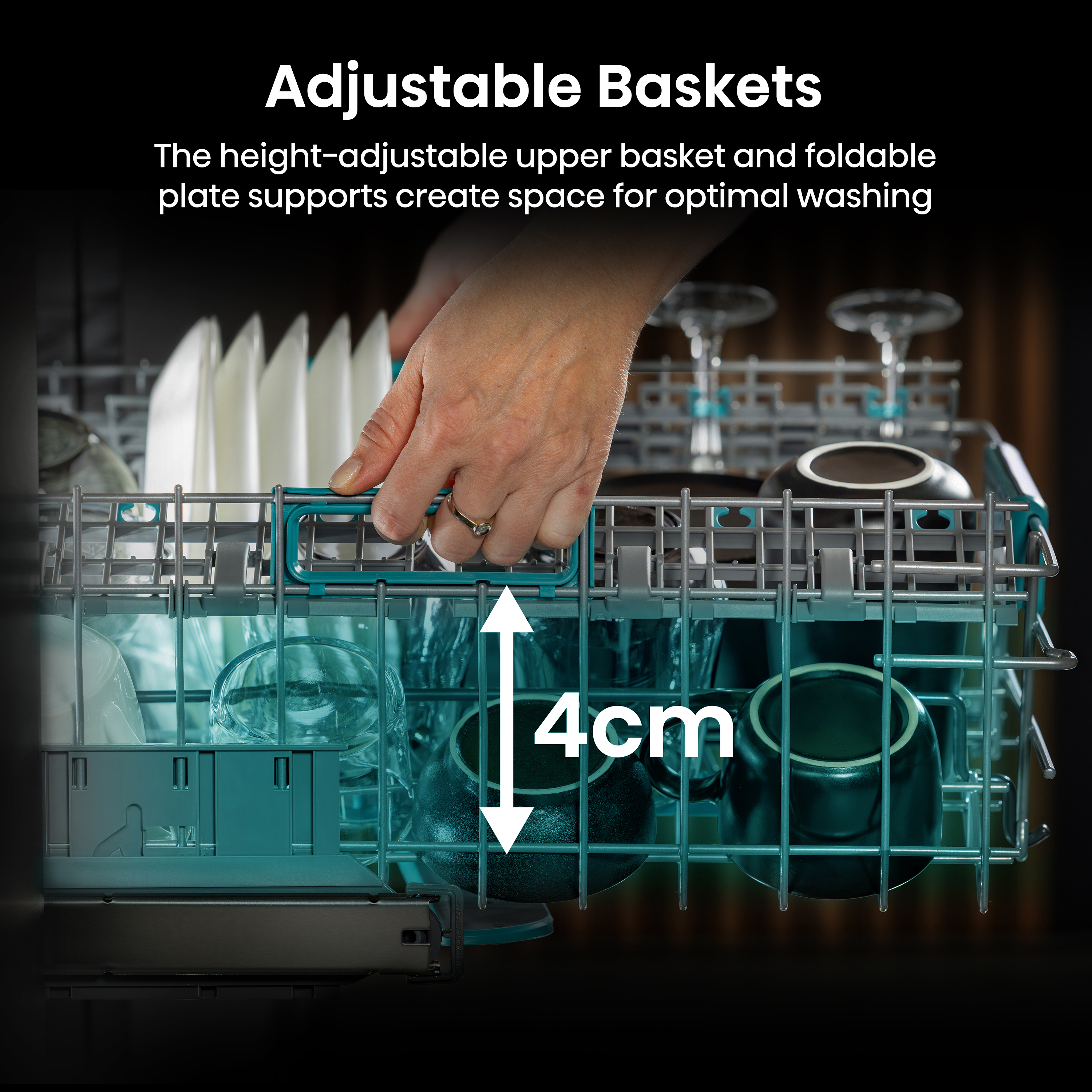 Hisense HV16AUK Full-Size Fully Integrated Dishwasher - 16 Place Settings thumbnail image