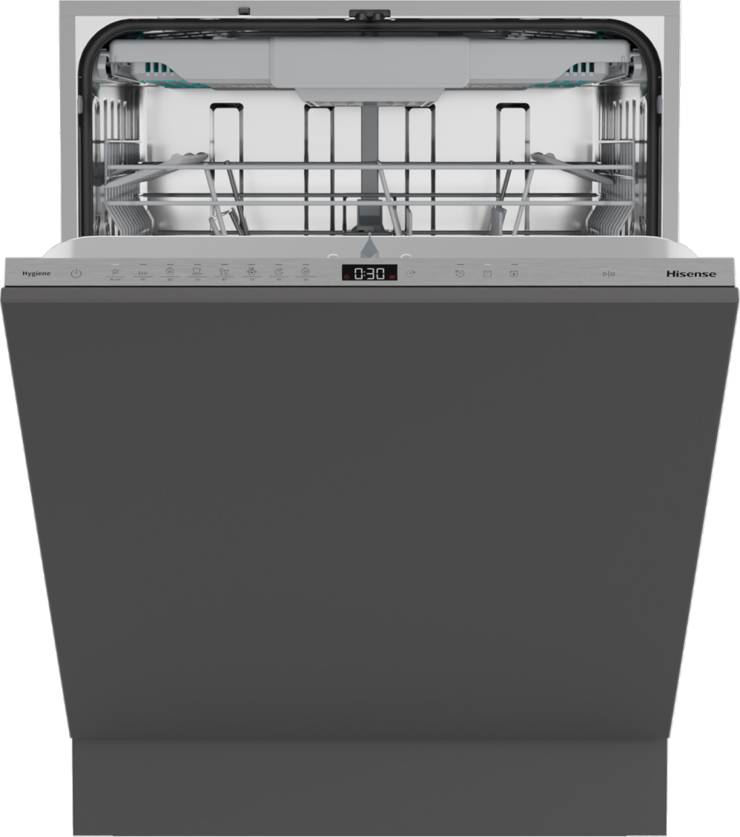 Hisense HV663A60UK Full-Size Fully Integrated Dishwasher - 16 Place Settings thumbnail image