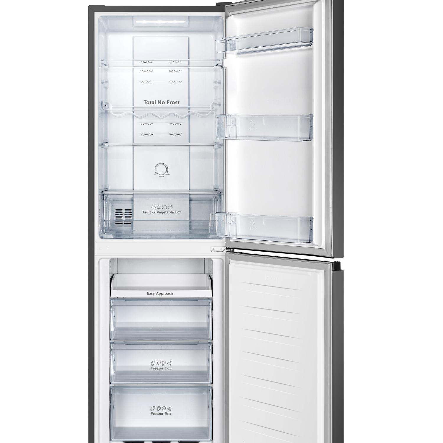 Hisense RB327N4ABD 55cm 50/50 Frost Free Fridge Freezer - Black thumbnail image