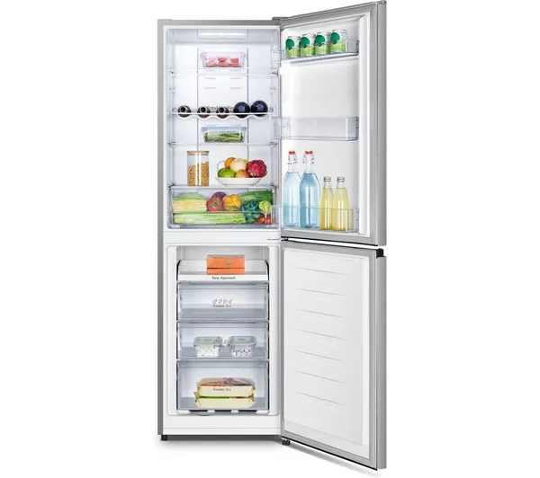 Hisense RB327N4BCE 50/50 Total No Frost Fridge Freezer - Stainless Steel thumbnail image