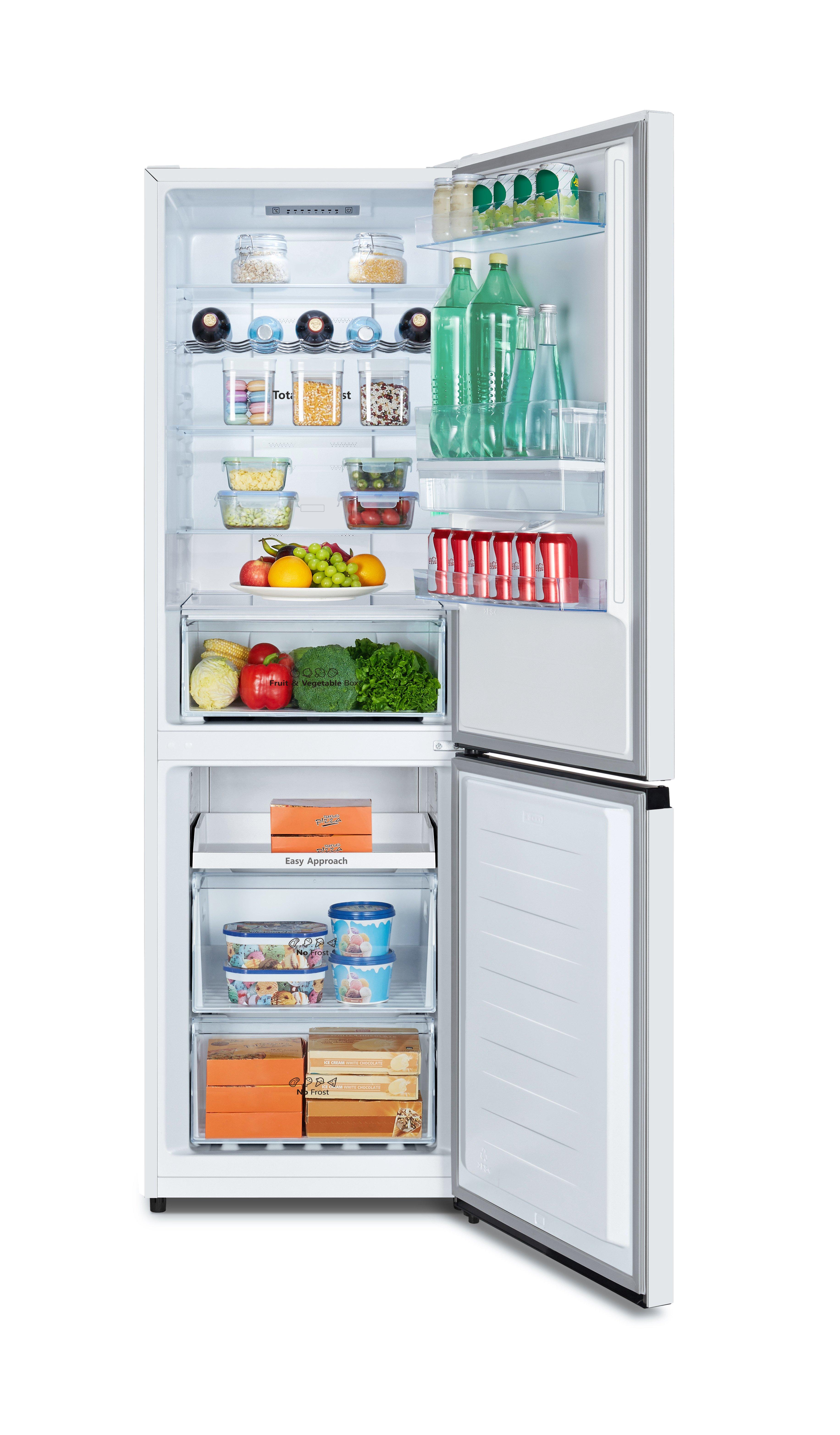Hisense RB390N4WW1 59.5cm 60/40 Total No Frost Fridge Freezer - White thumbnail image