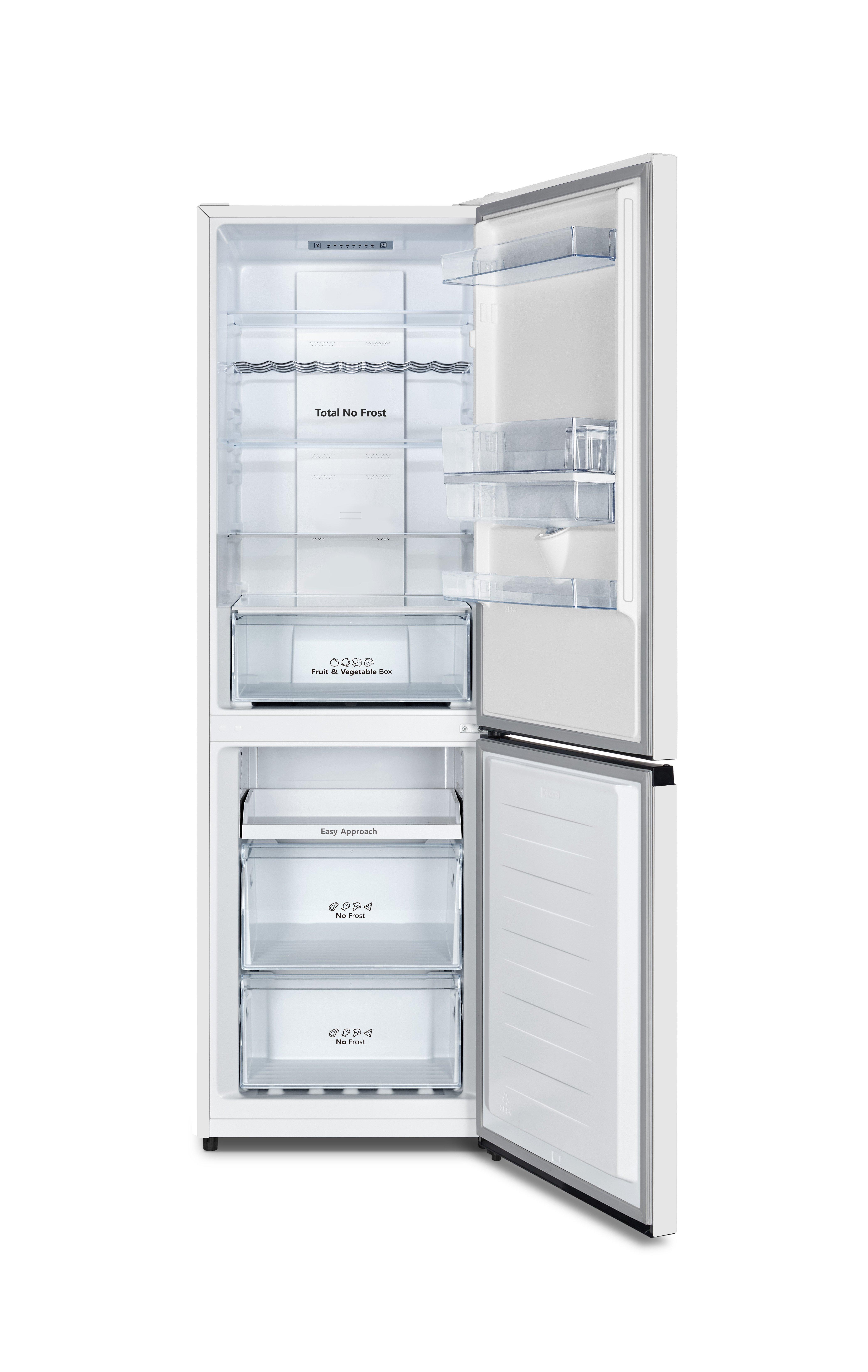 Hisense RB390N4WW1 59.5cm 60/40 Total No Frost Fridge Freezer - White thumbnail image