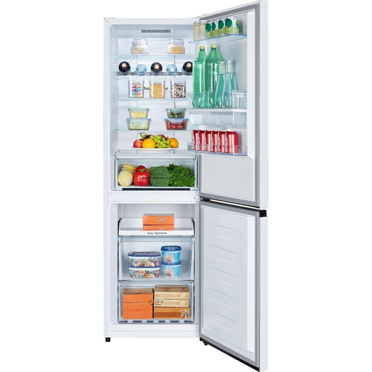 Hisense RB390N4WWE 59.5cm 70/30 Frost Free Fridge Freezer - White thumbnail image