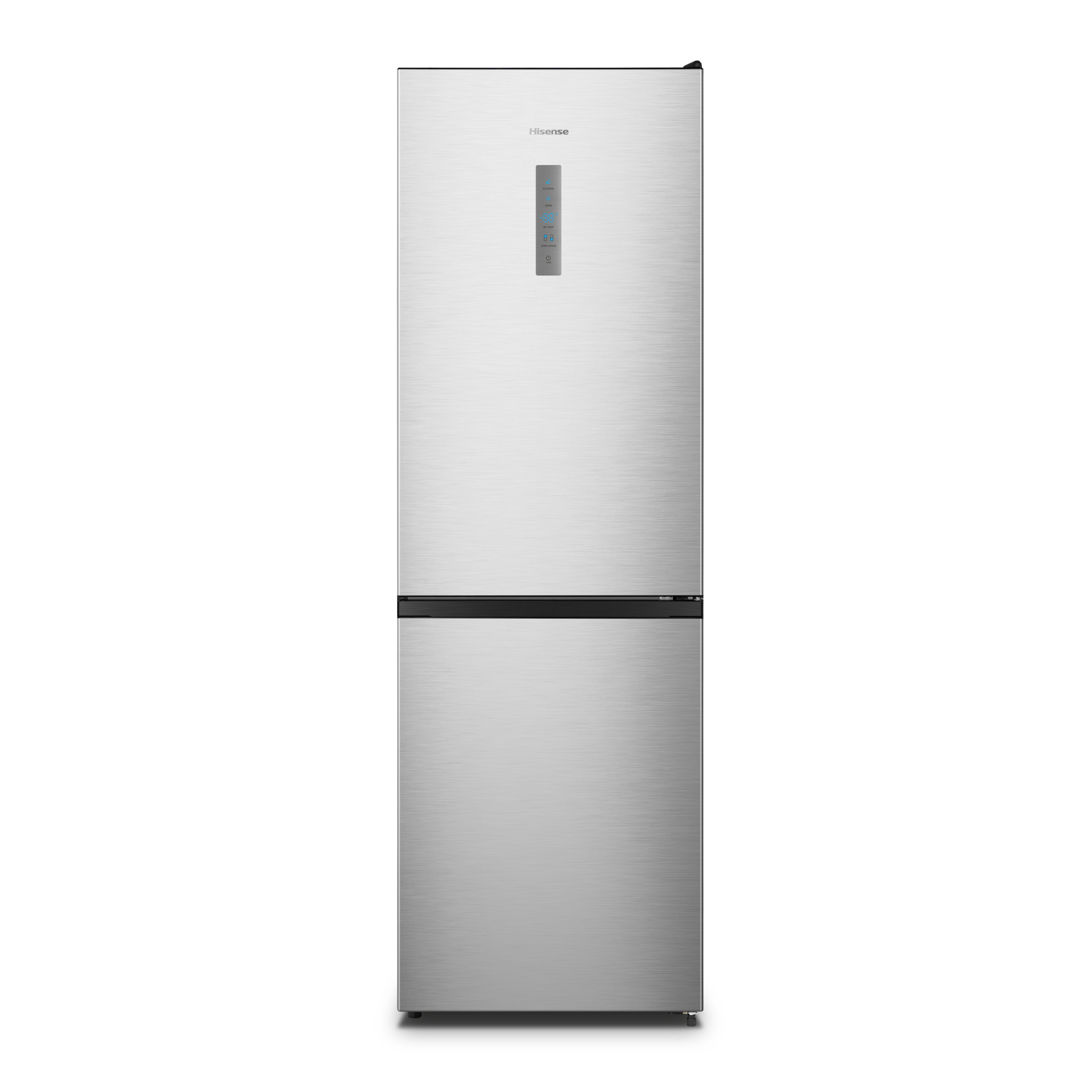 Hisense RB395N4BCE 60/40 Total No Frost Fridge Freezer - Stainless Steel  thumbnail image