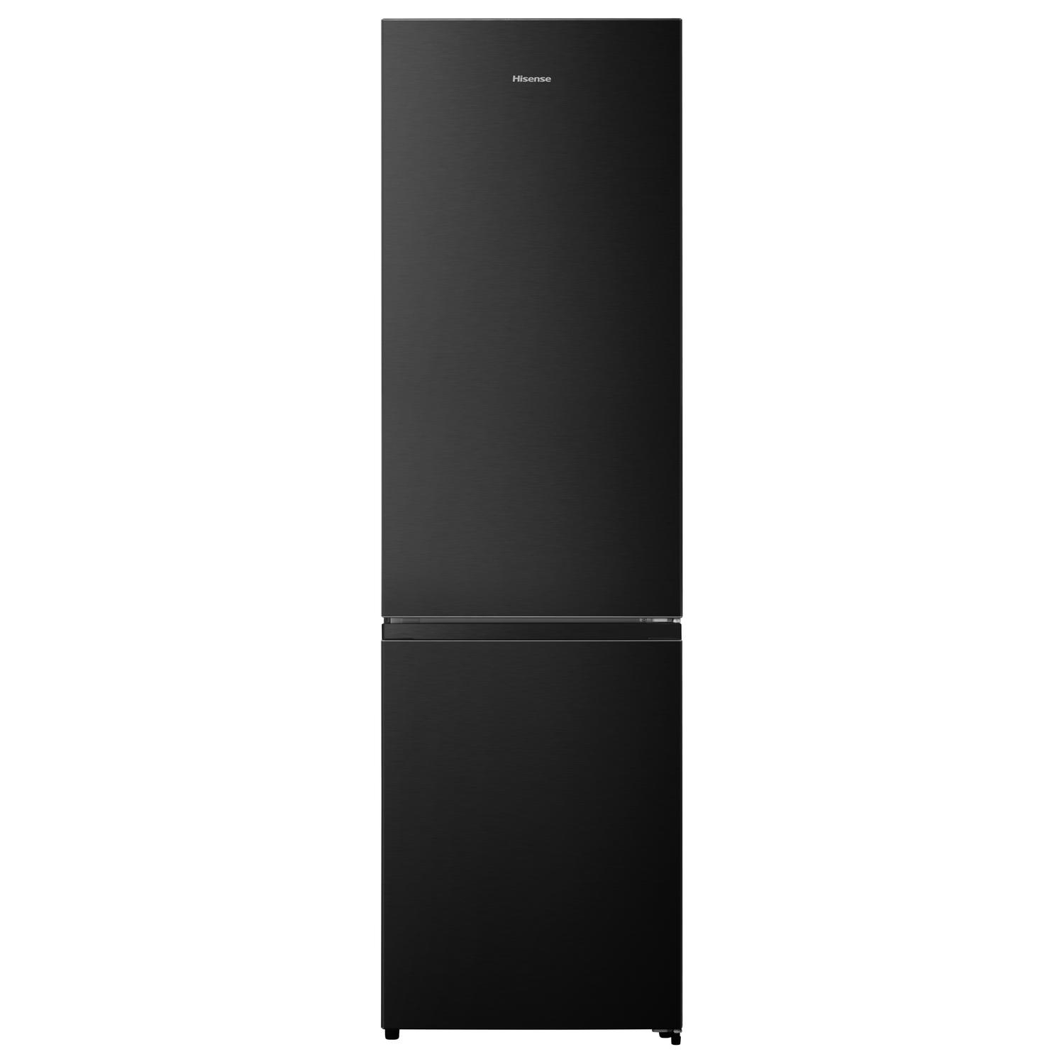 Hisense RB435N4BFE 59.5cm 60/40 Total No Frost Fridge Freezer - Black thumbnail image