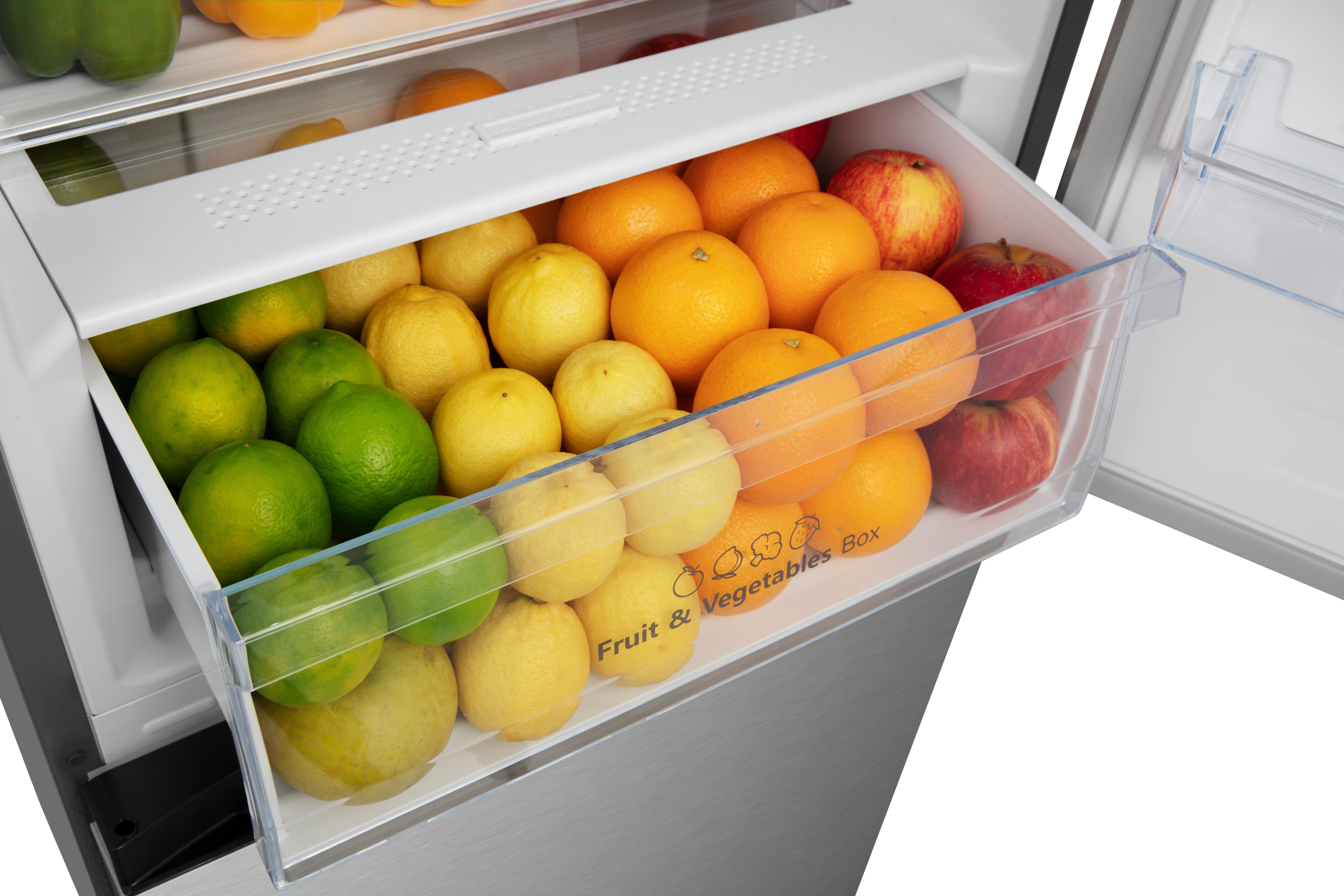 Hisense RB435N4WWE 59.5 cm 60/40 Total No Frost Fridge Freezer - White thumbnail image