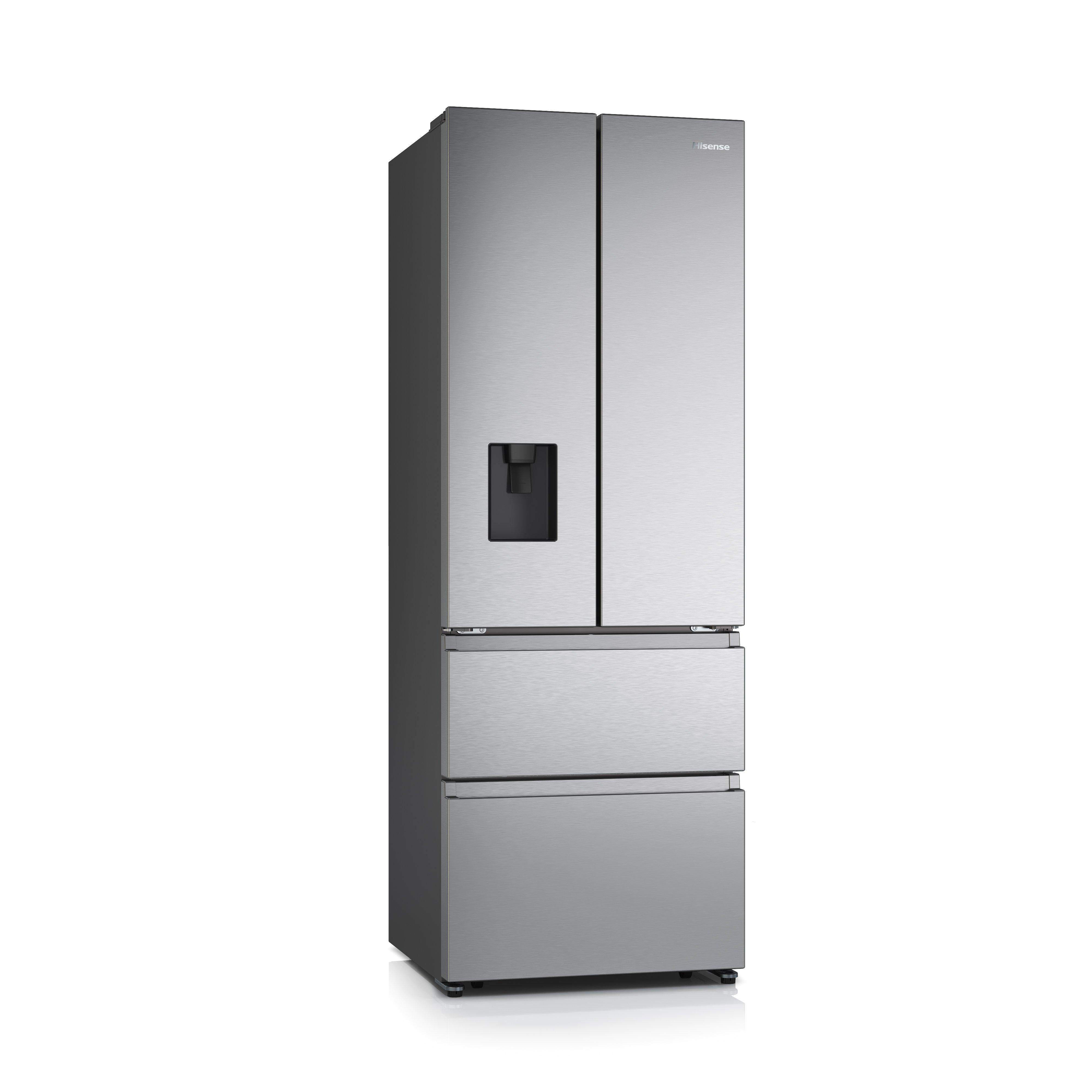 Hisense RF632N4WIE 70.4cm 60/40 Frost Free American Fridge Freezer - Stainless Steel thumbnail image