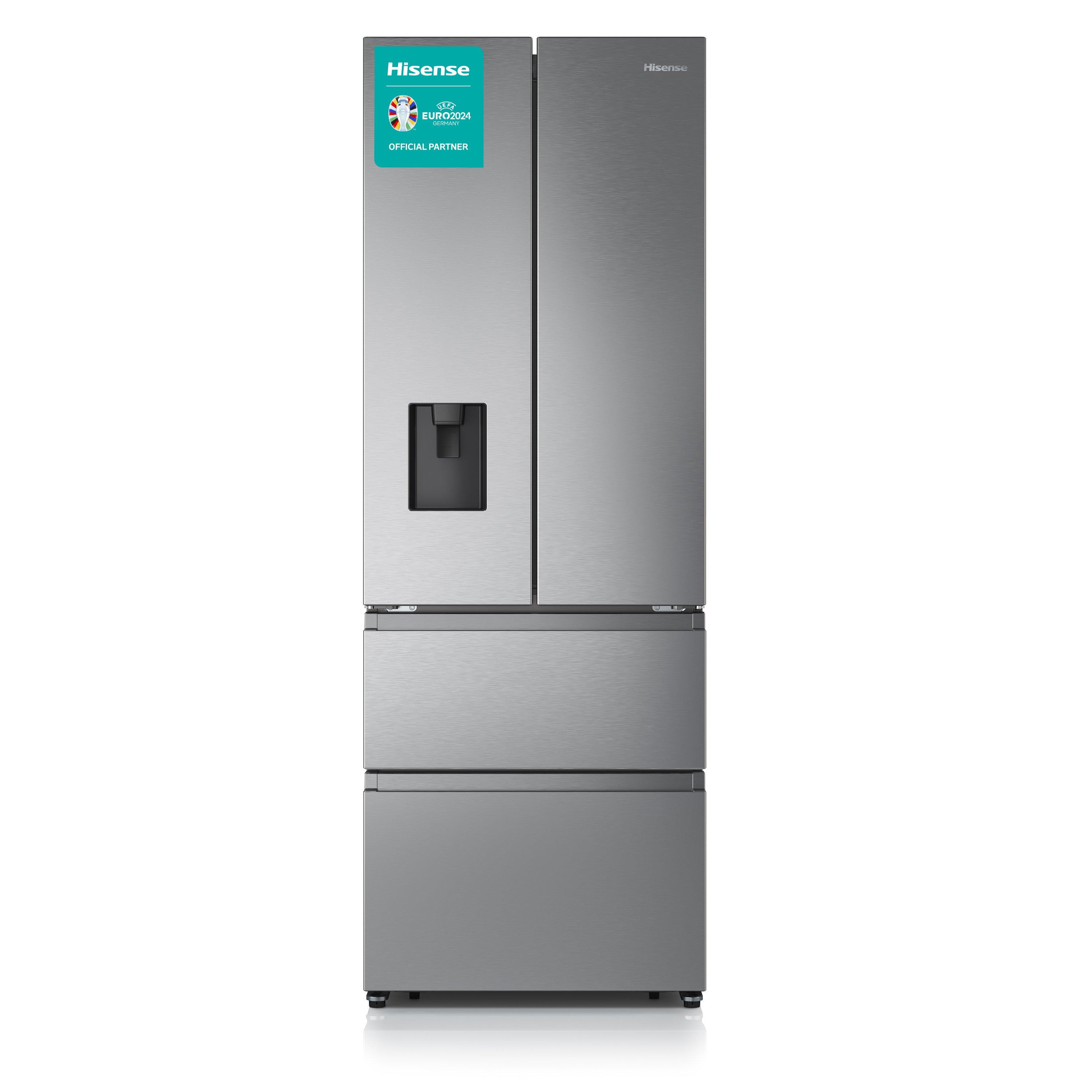 Hisense RF632N4WIE 70.4cm 60/40 Frost Free American Fridge Freezer - Stainless Steel thumbnail image