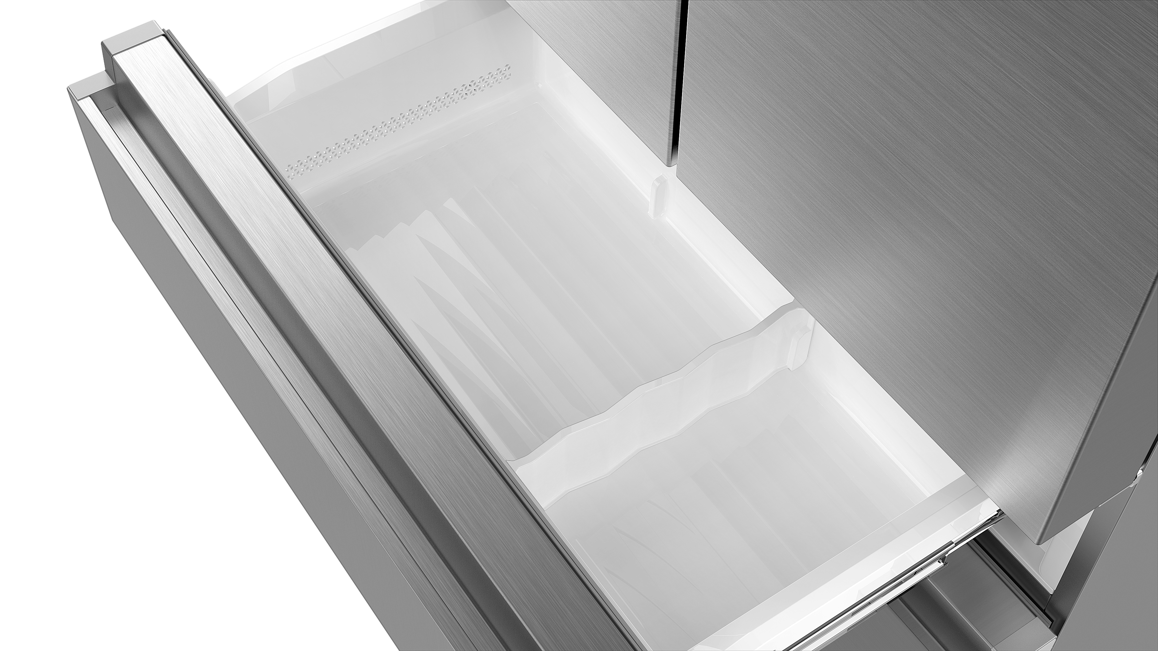 Hisense RF749N4WIF PureFlat Fridge Freezer - Stainless Steel thumbnail image