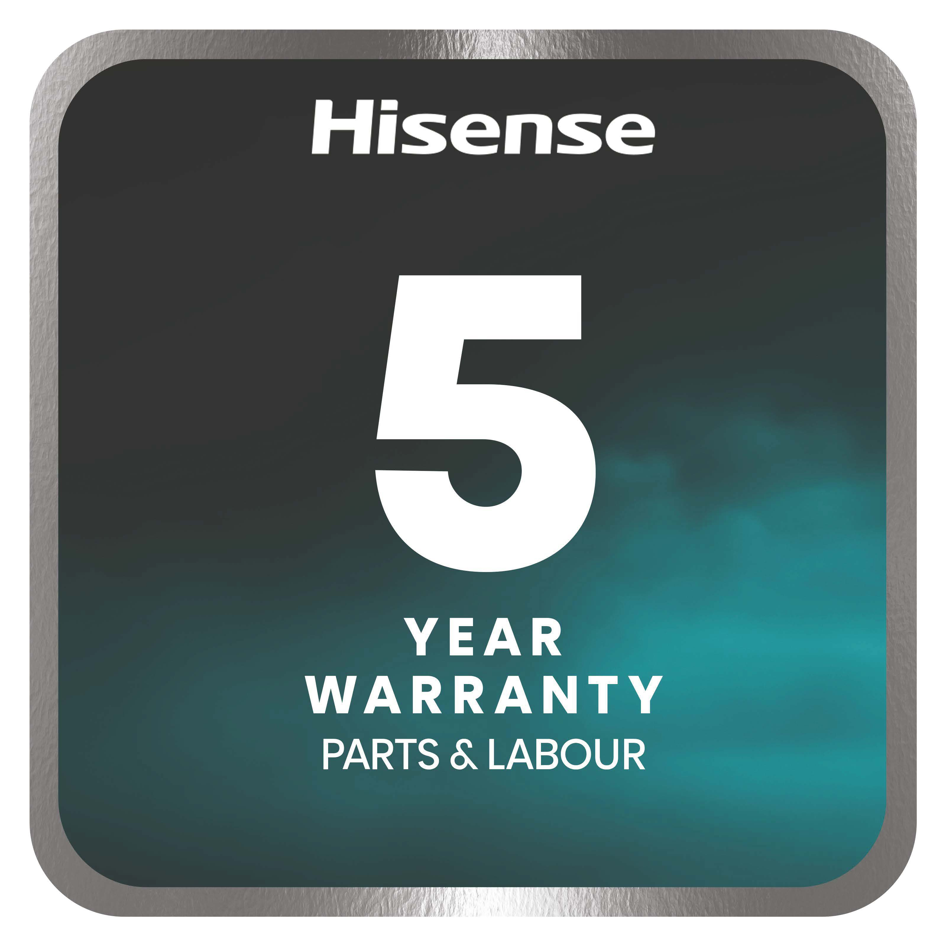 Hisense RF815N4SESE Total No Frost Plumbed American Fridge Freezer - Silver thumbnail image