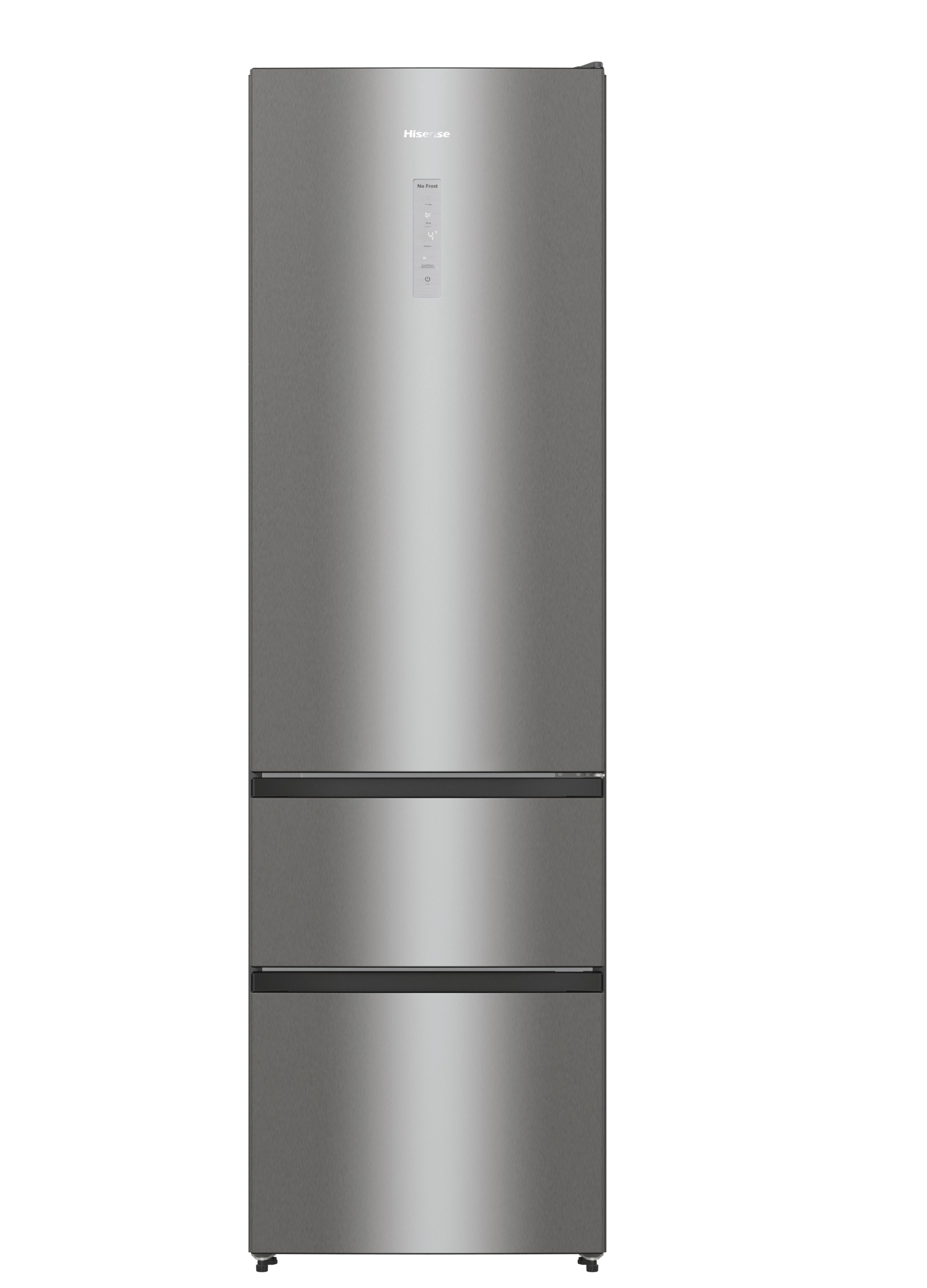 Hisense RM469N4ACDUK 60cm 60/40  Frost Free Fridge Freezer - Stainless Steel thumbnail image