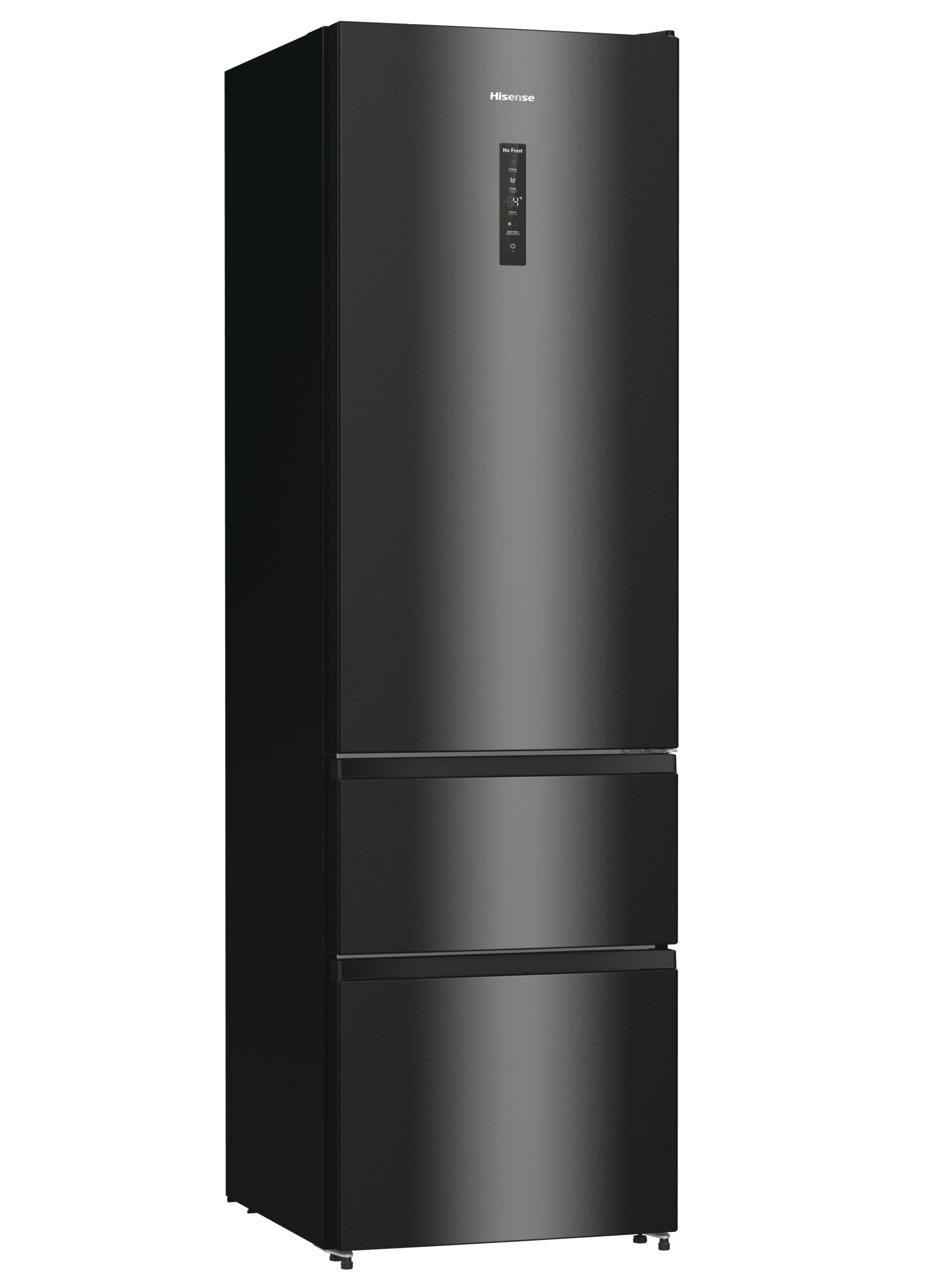 Hisense RM469N4AFDUK 60cm 60/40 Frost Free Fridge Freezer - Black thumbnail image