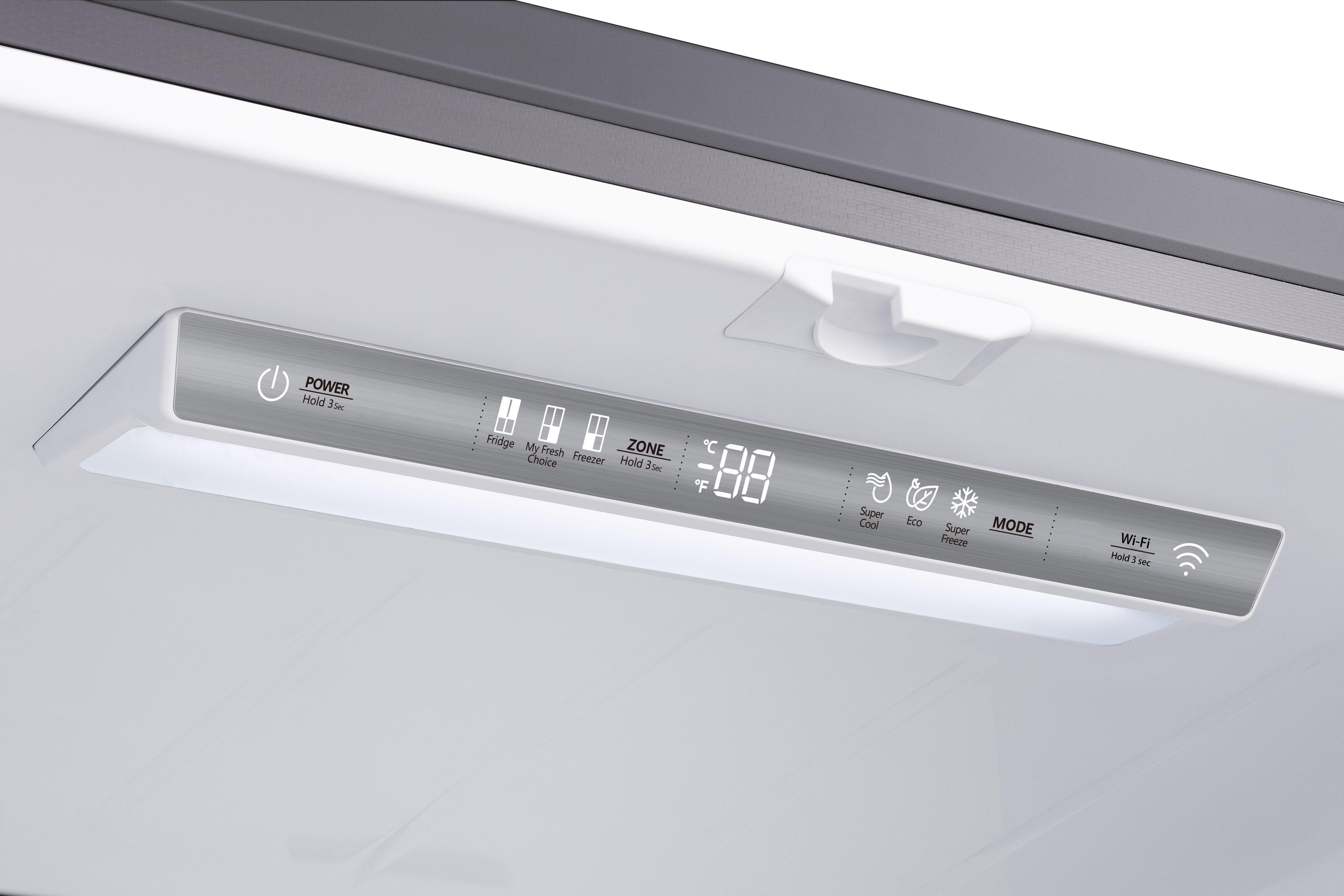 Hisense RQ758N4SASE 91.4cm 60/40 PureFlat Smart Frost Free Fridge Freezer - Stainless Steel thumbnail image