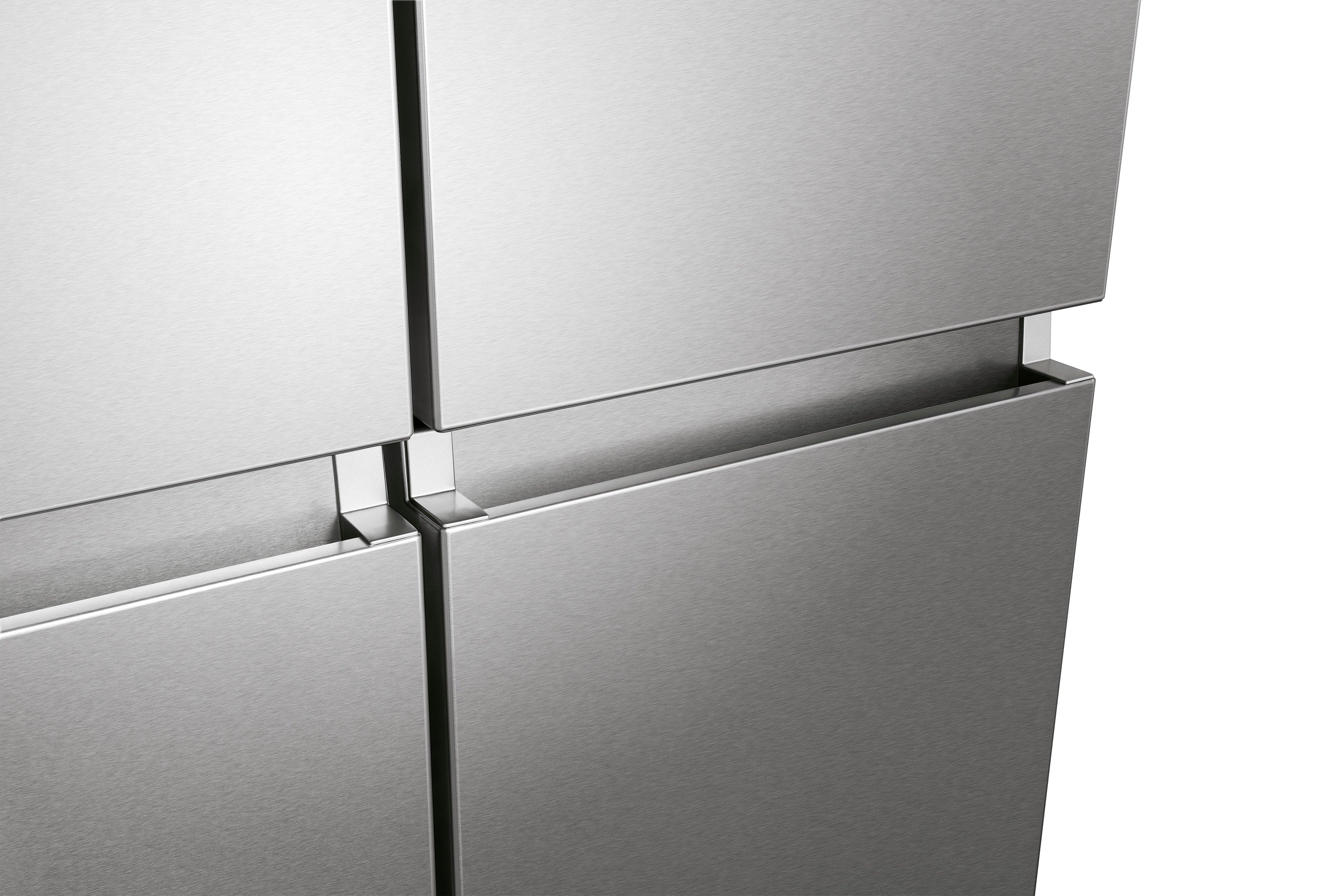 Hisense RQ758N4SASE 91.4cm 60/40 PureFlat Smart Frost Free Fridge Freezer - Stainless Steel thumbnail image