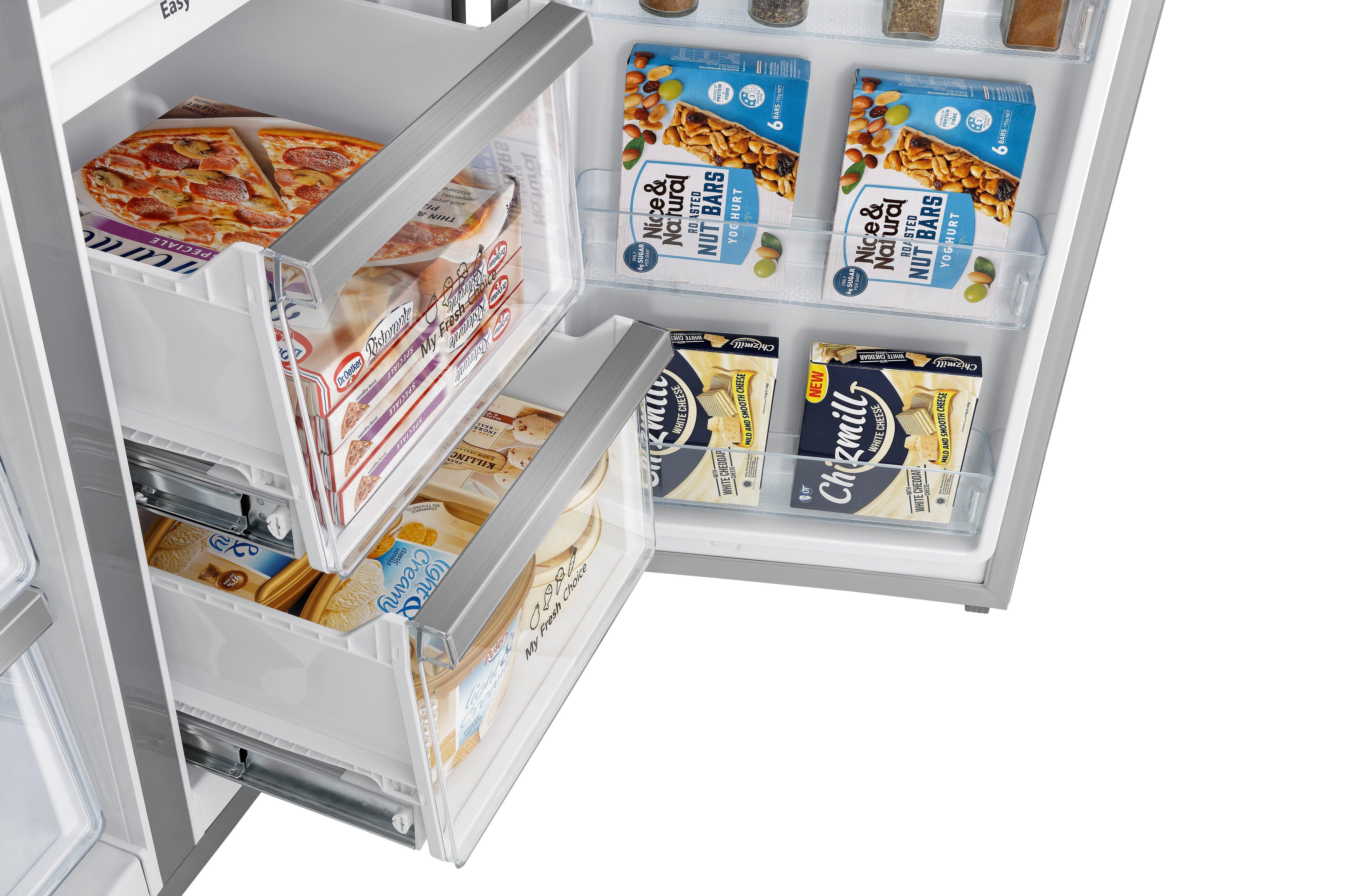 Hisense RQ758N4SASE 91.4cm 60/40 PureFlat Smart Frost Free Fridge Freezer - Stainless Steel thumbnail image