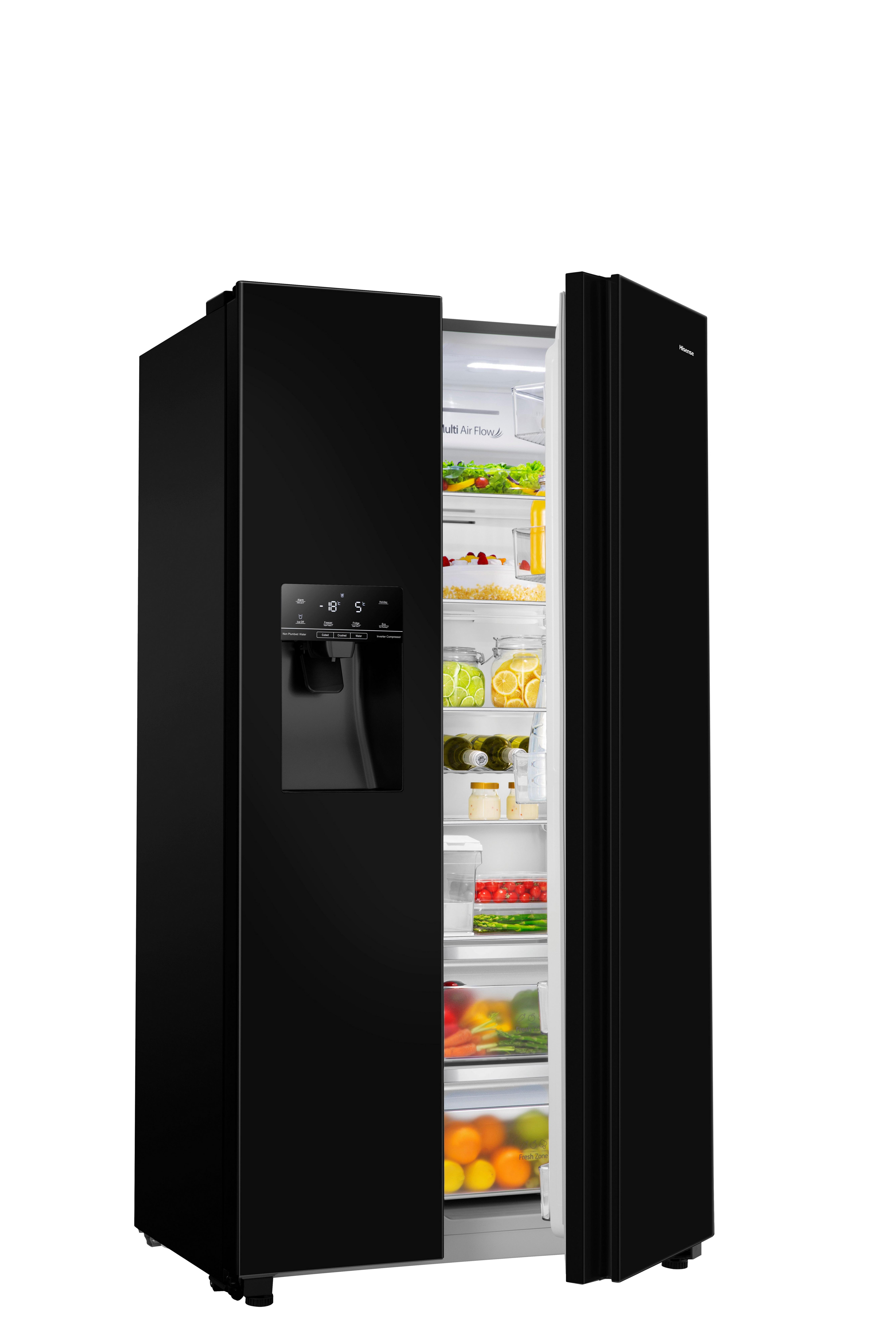 Hisense RS694N4TBE American Style Fridge Freezer thumbnail image