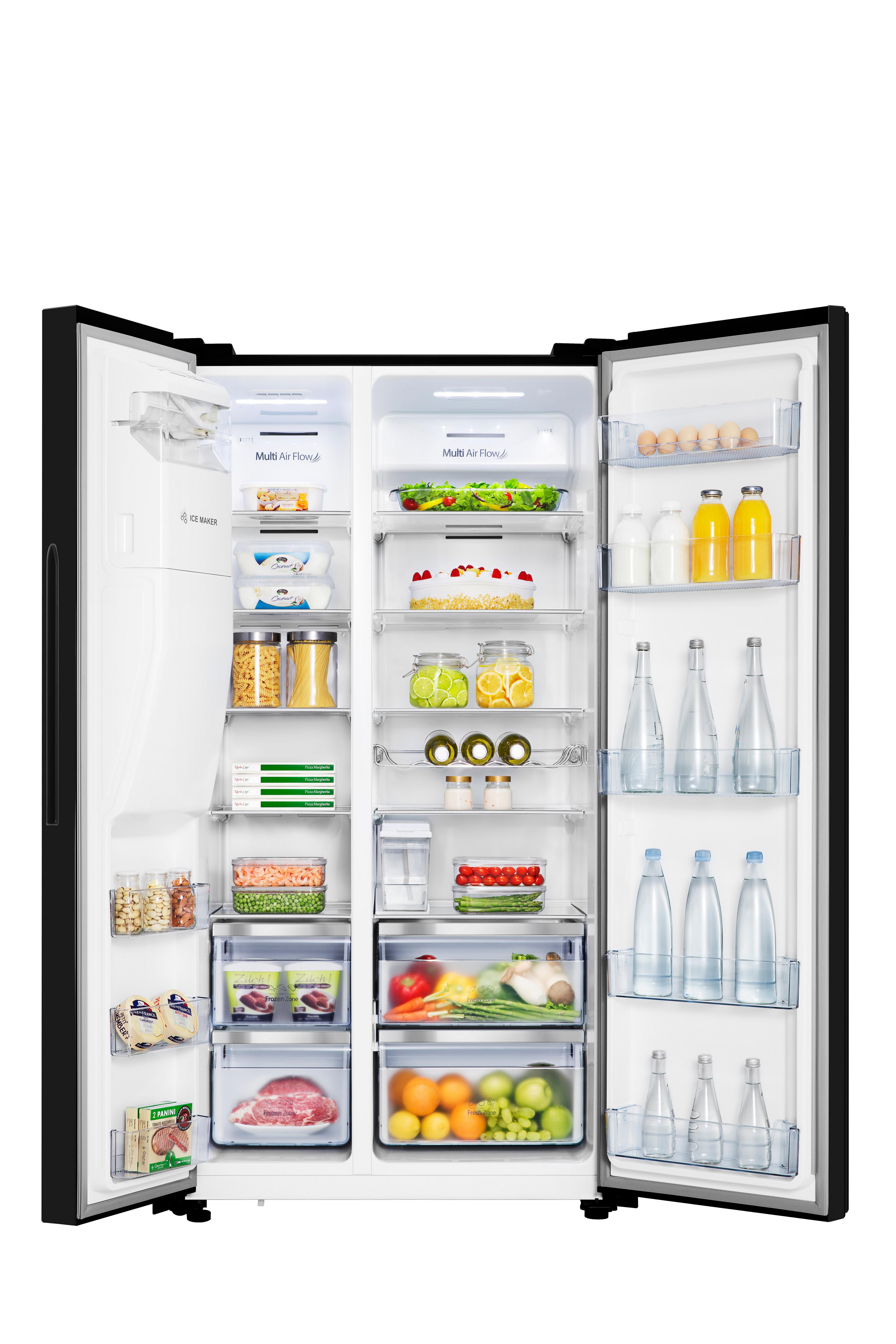 Hisense RS694N4TBE American Style Fridge Freezer thumbnail image