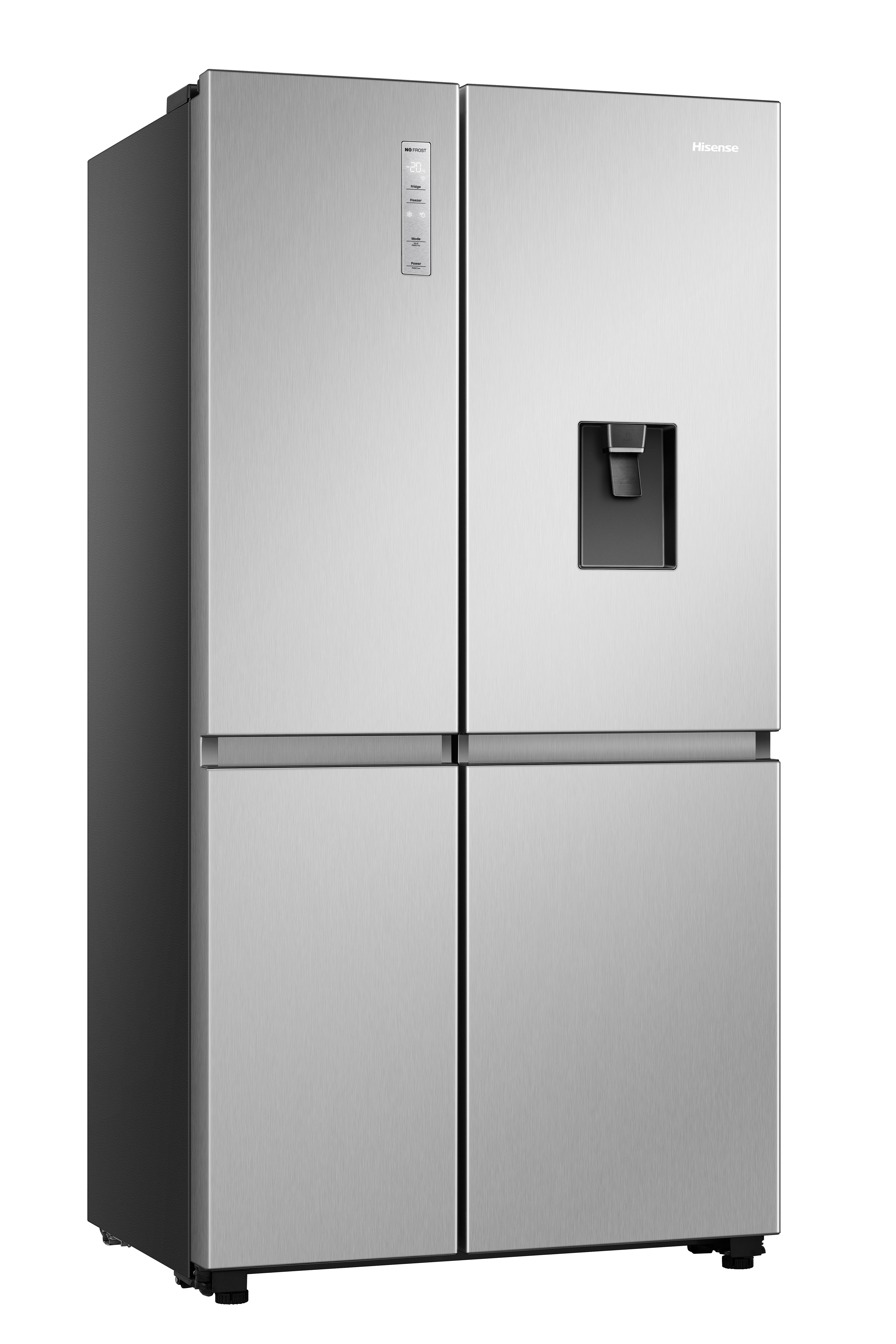 Hisense RS840N4WCE 60/40 91cm Frost Free American Fridge Freezer - Stainless Steel thumbnail image